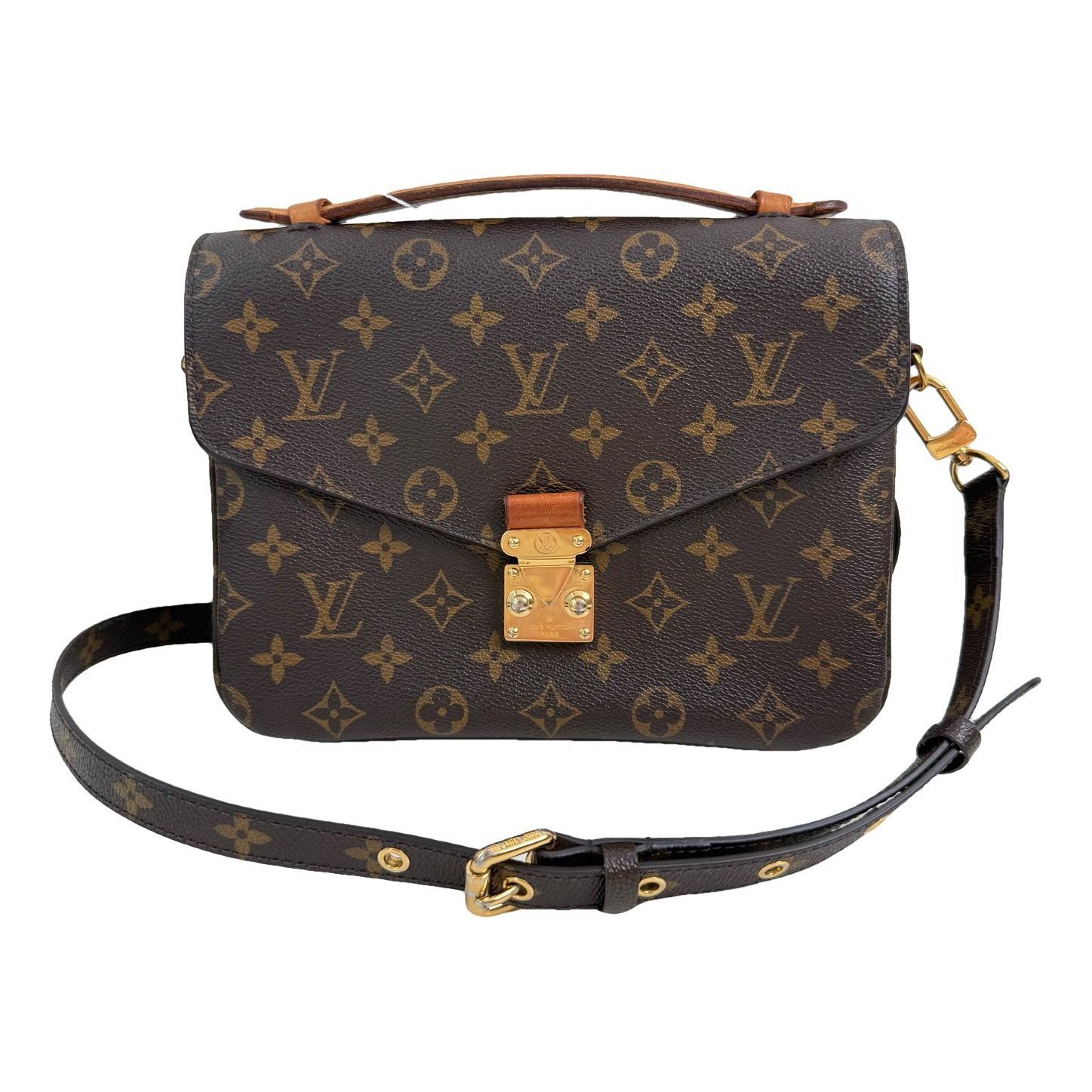 Metis leather handbag
