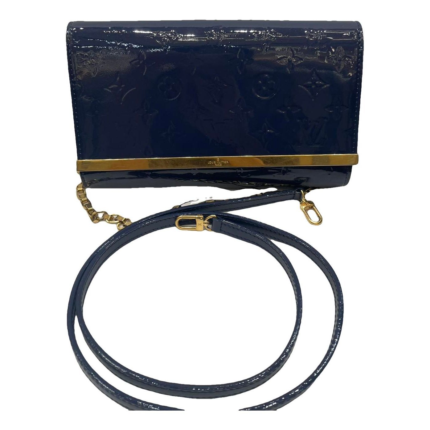 Ana patent leather handbag