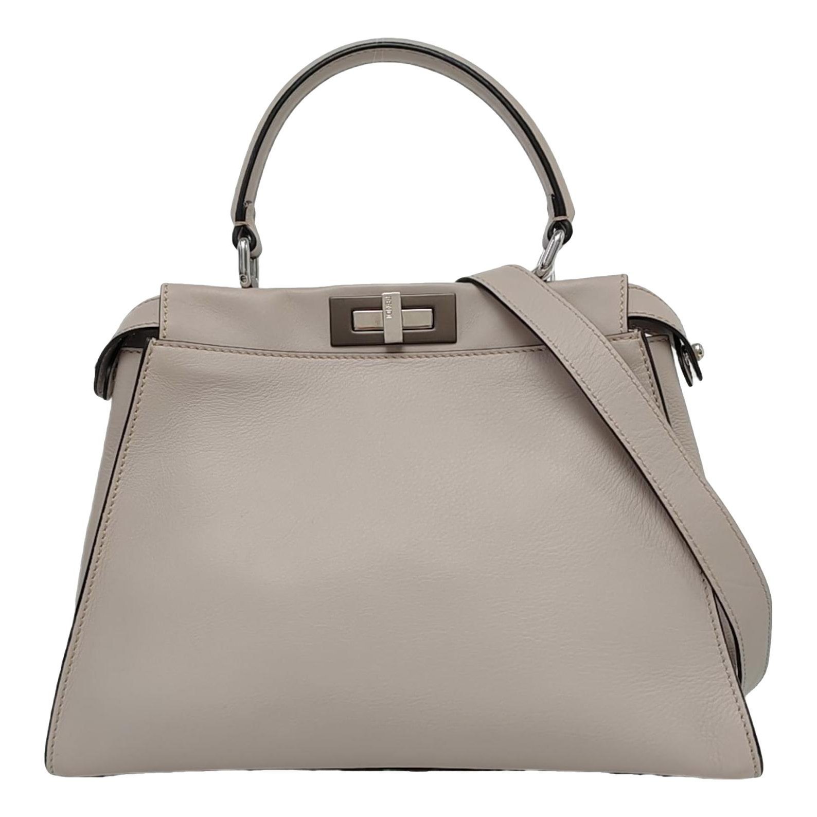 Peekaboo leather crossbody bag
