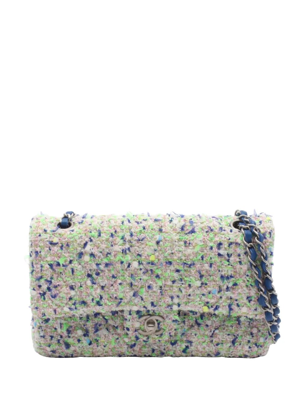 2021s Matelasse double flap shoulder bag