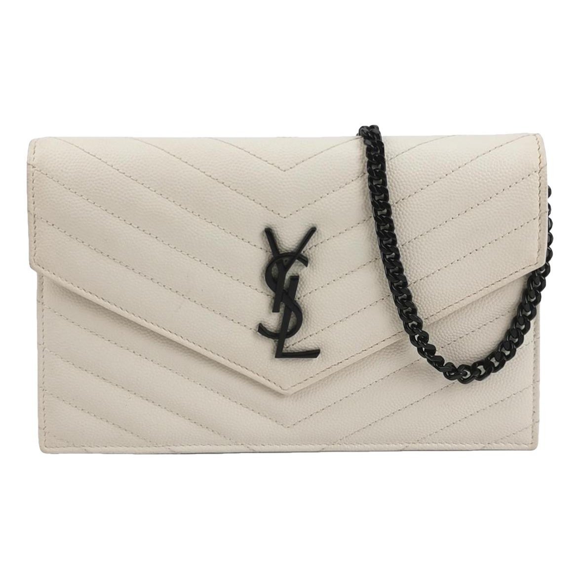 Envelope leather handbag