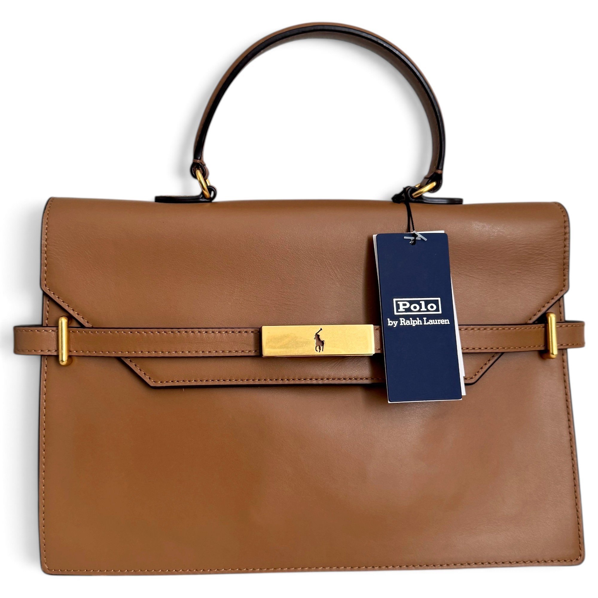 Leather satchel