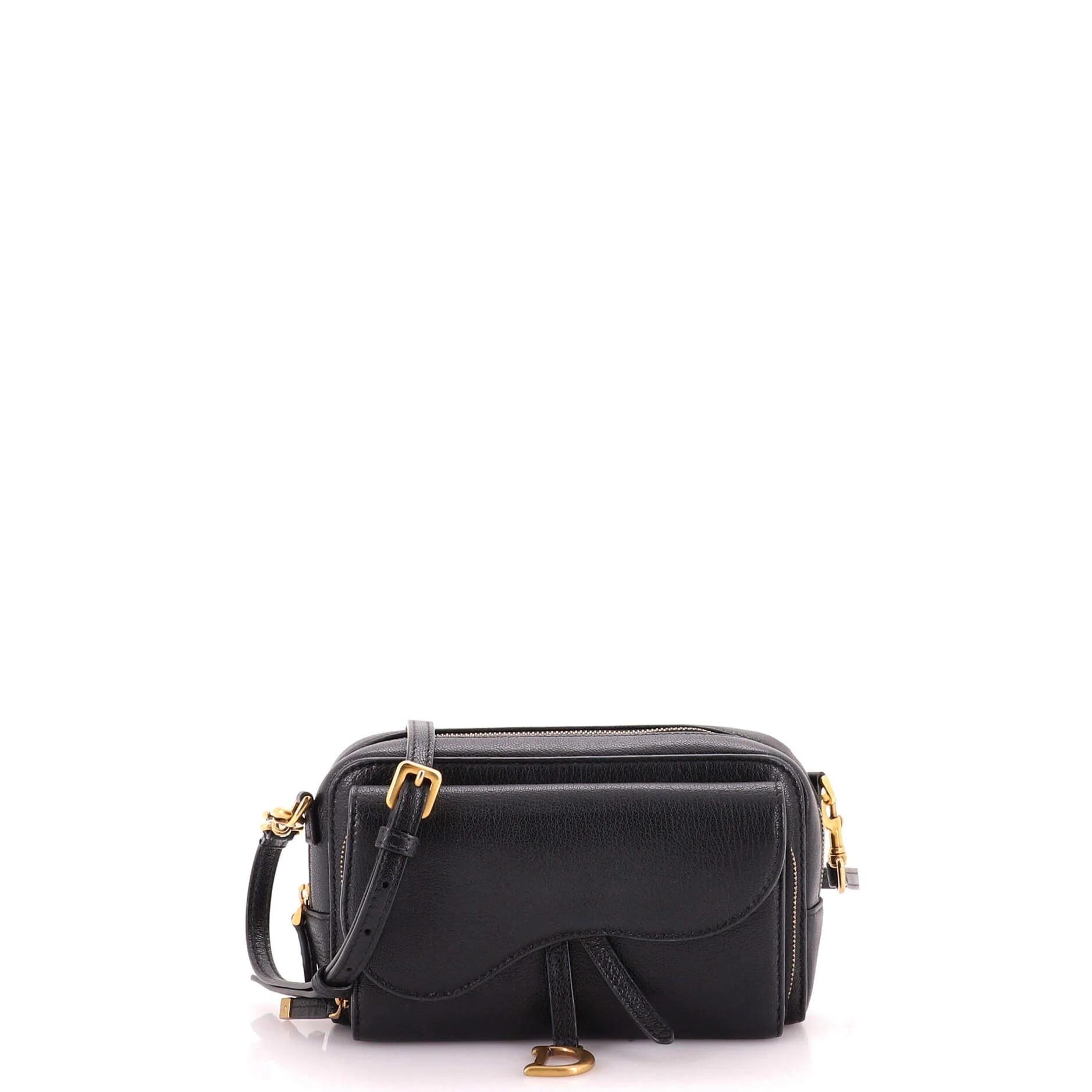Leather crossbody bag