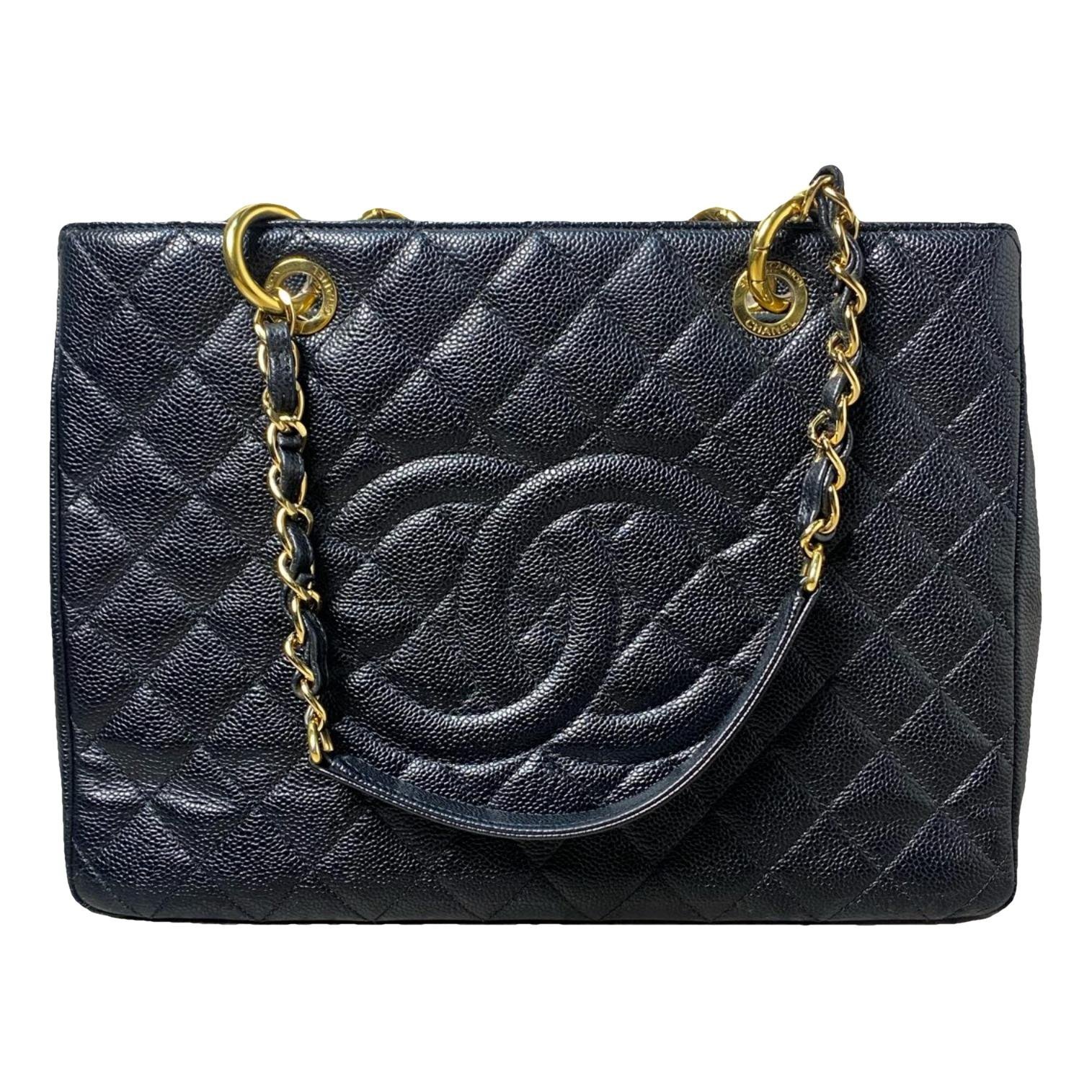 Grand shopping leather tote