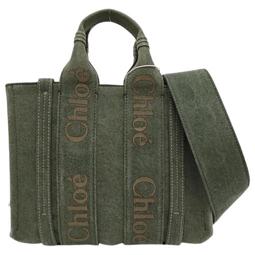 Woody cloth handbag
