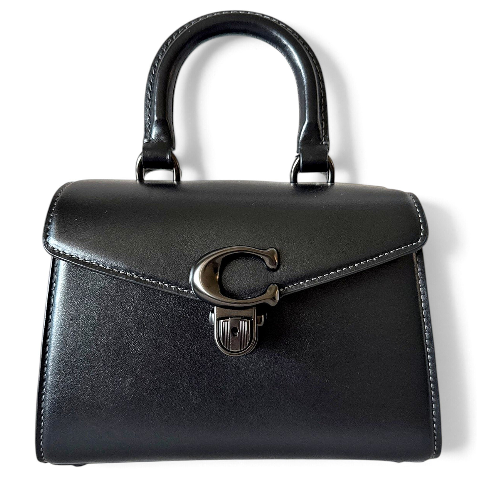 Leather satchel