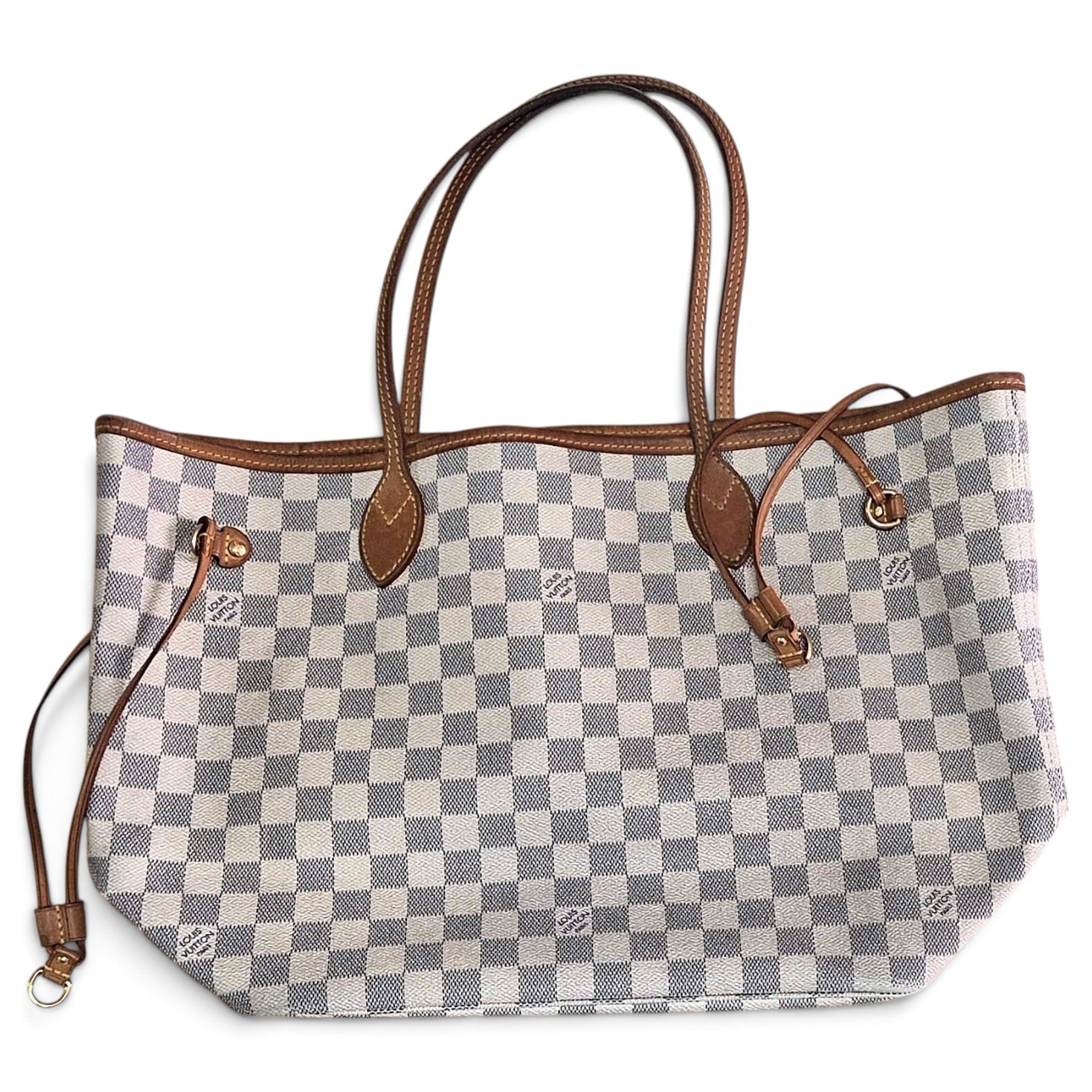 Neverfull leather tote
