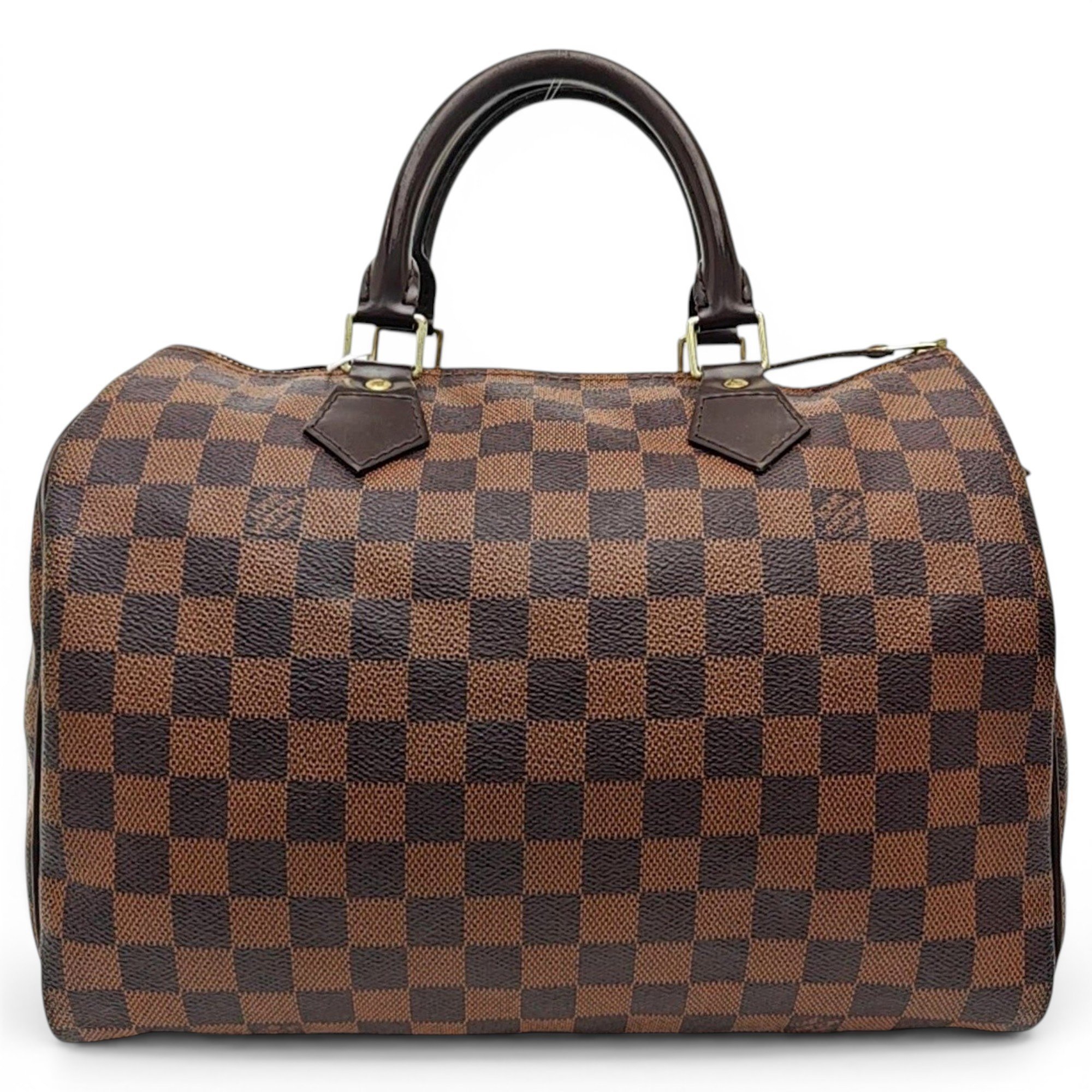 Nano Speedy / Mini HL leather handbag