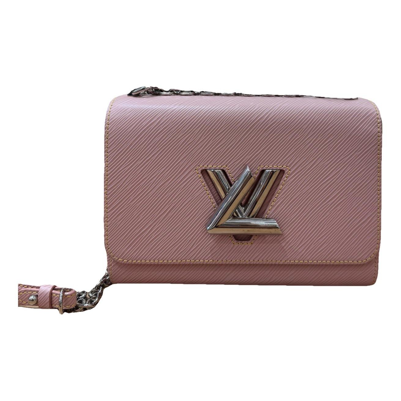 Twist leather handbag