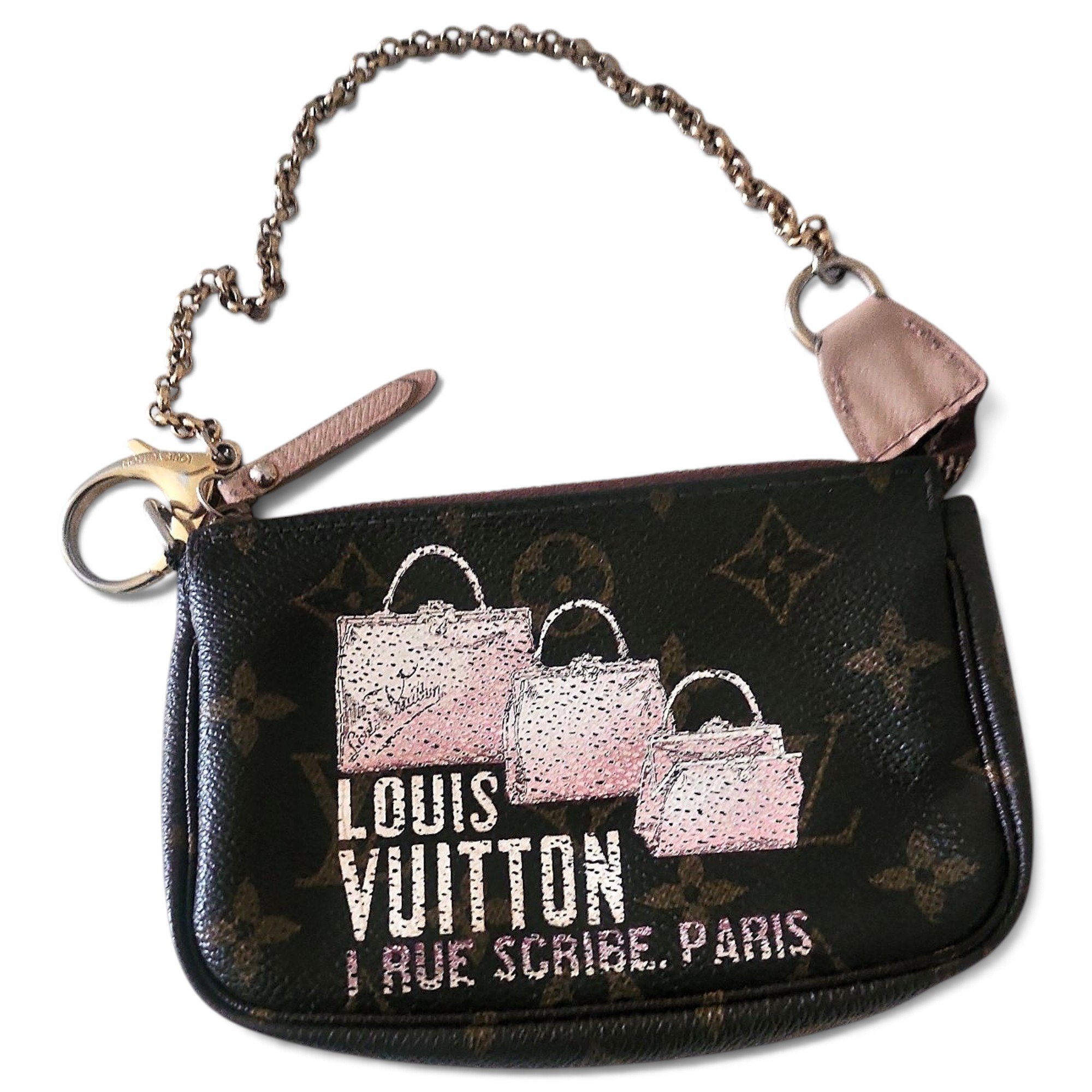 Louis Vuitton Pochette Accessoire leather mini bag