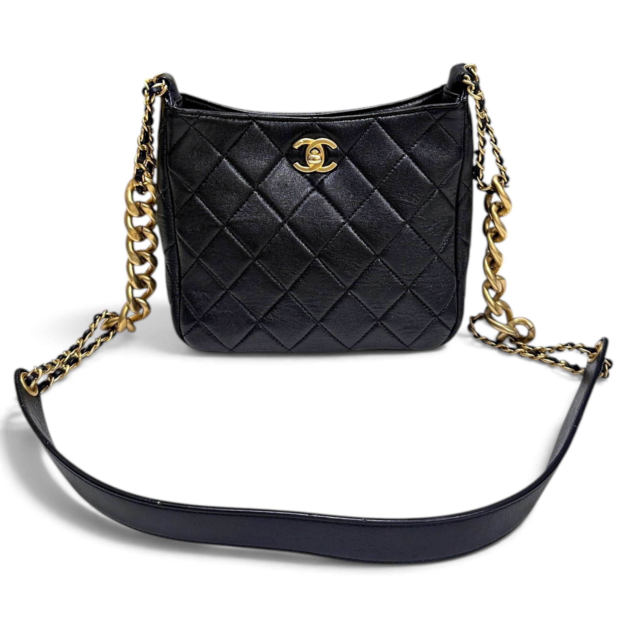 Leather crossbody bag