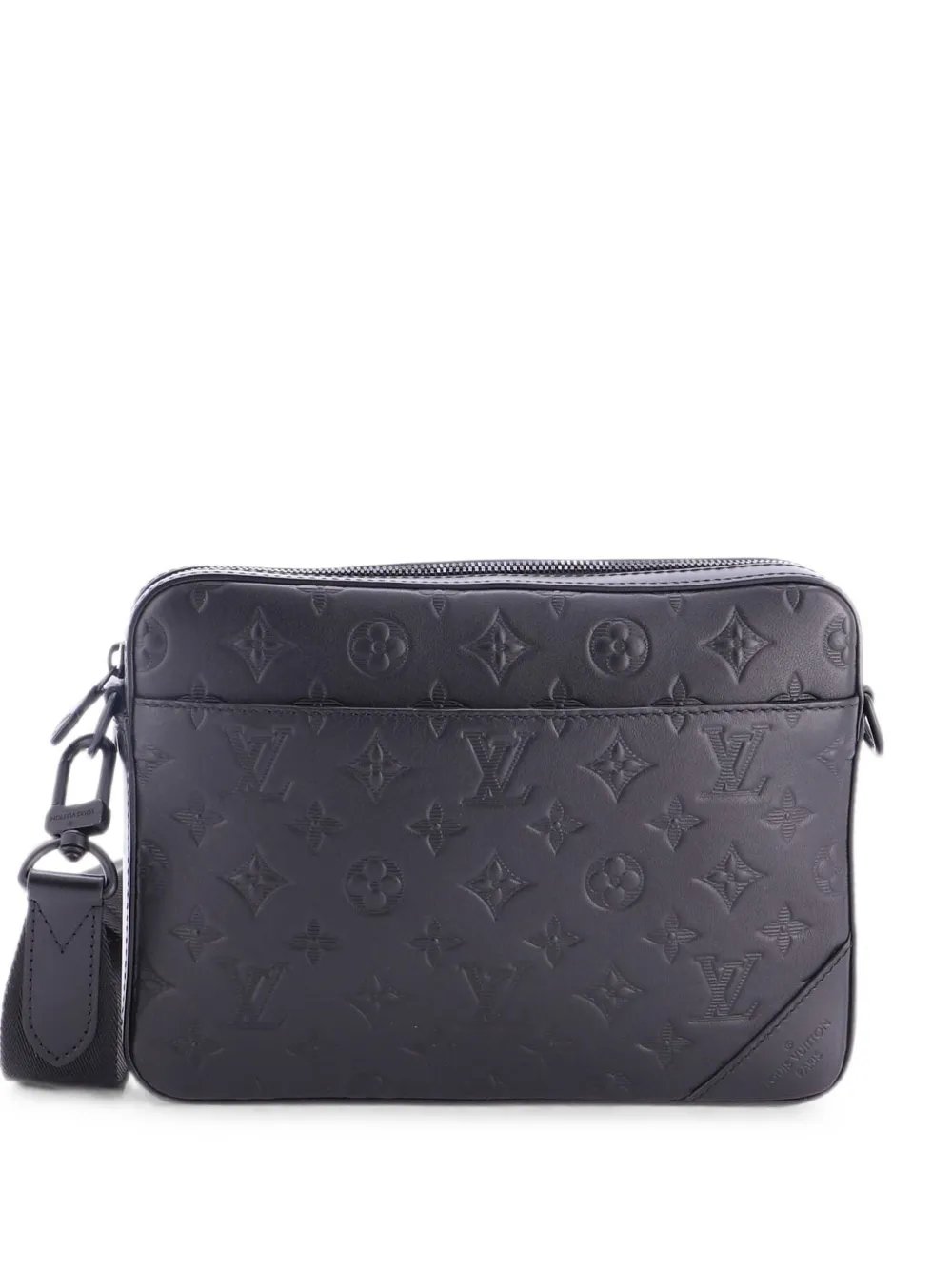 Duo Messenger Bag Monogram Shadow Leather crossbody bag