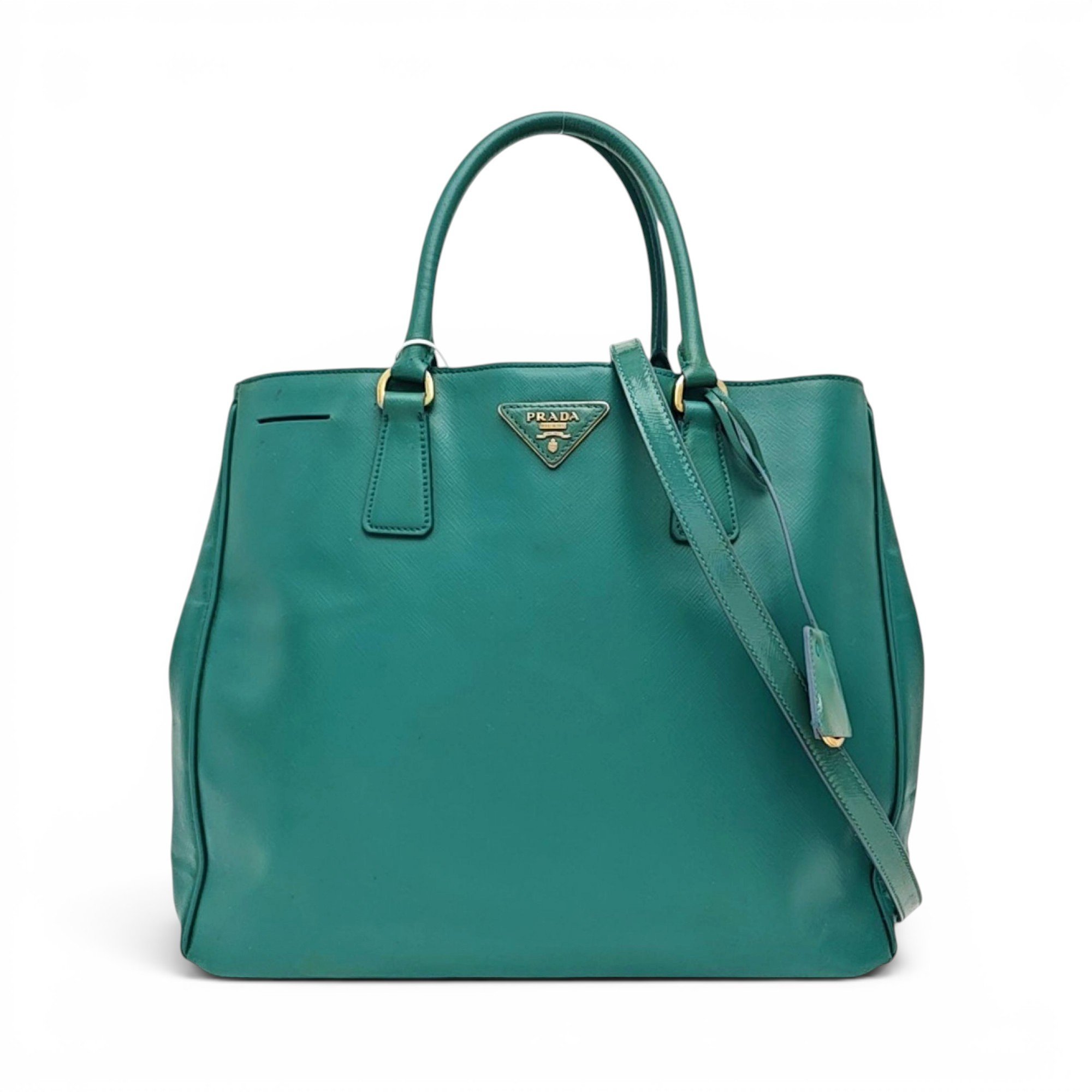 Galleria leather handbag