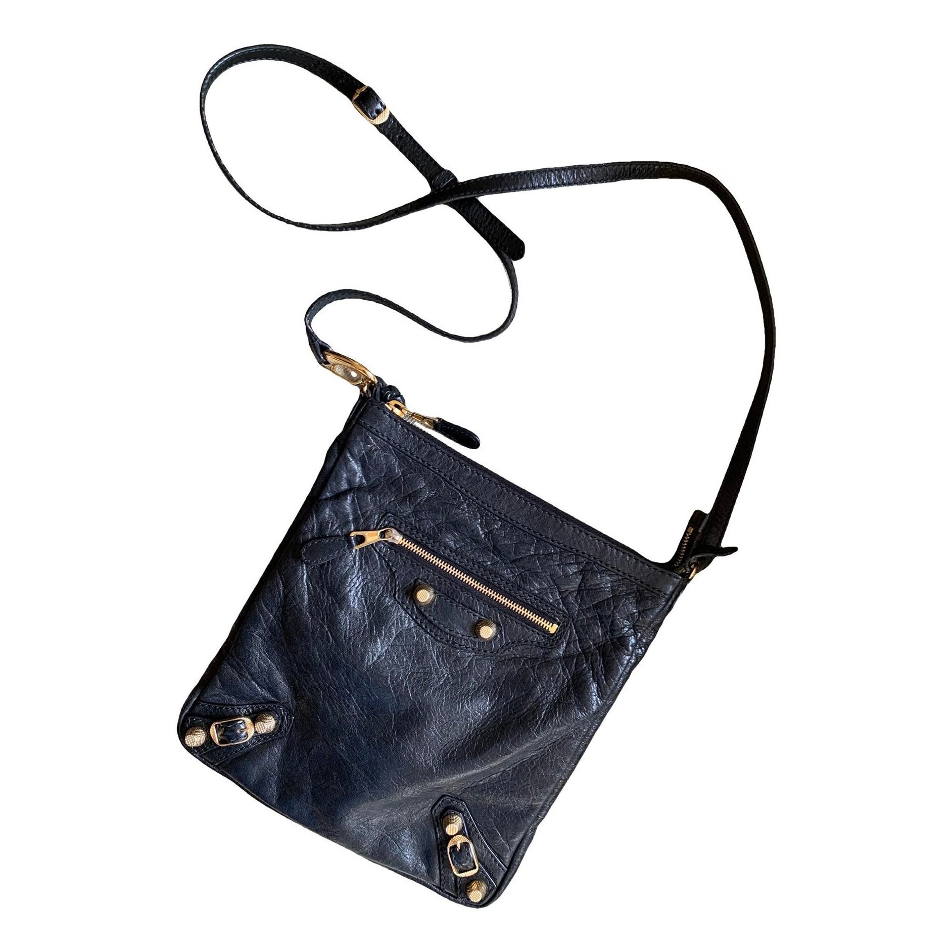 Leather crossbody bag