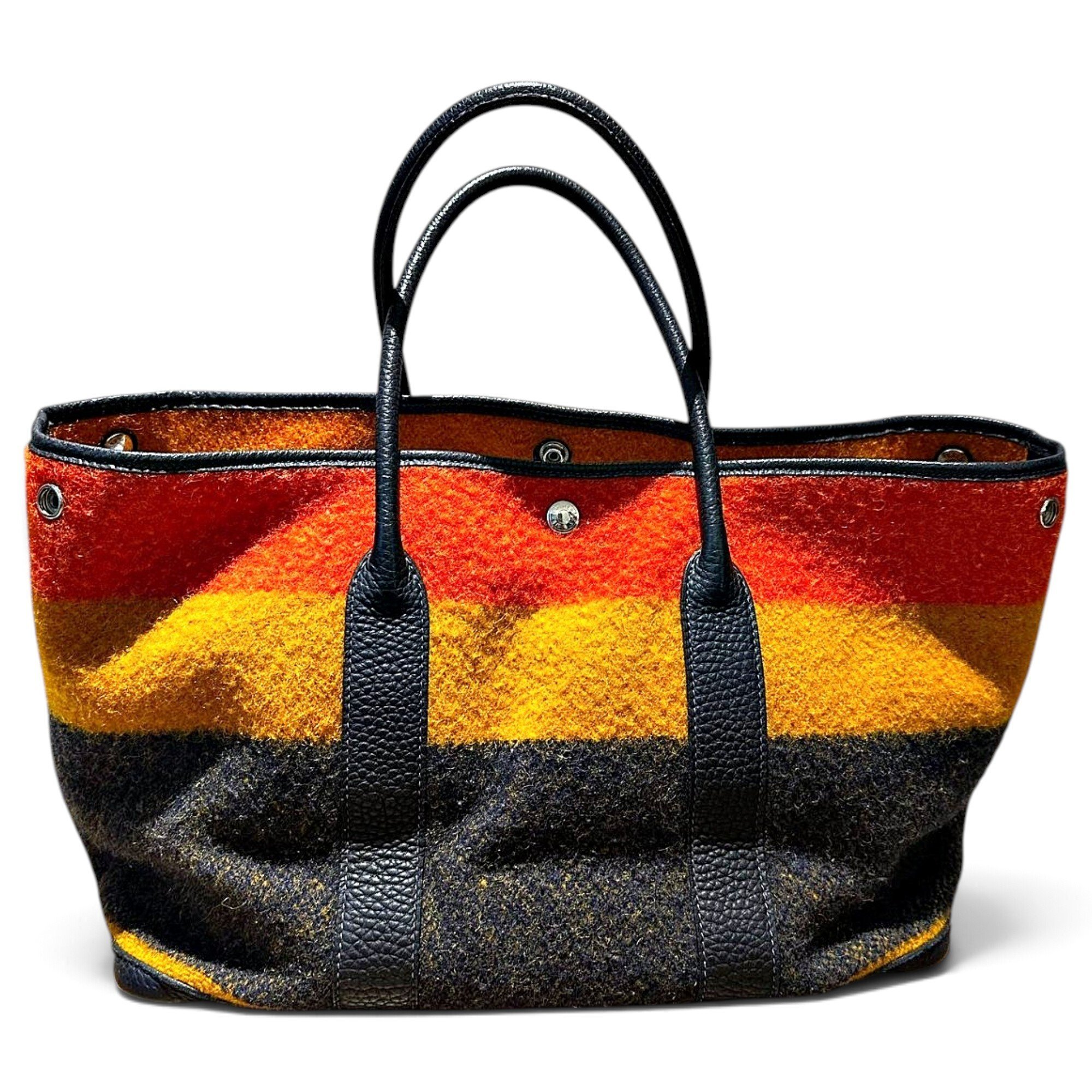 Garden Party wool tote