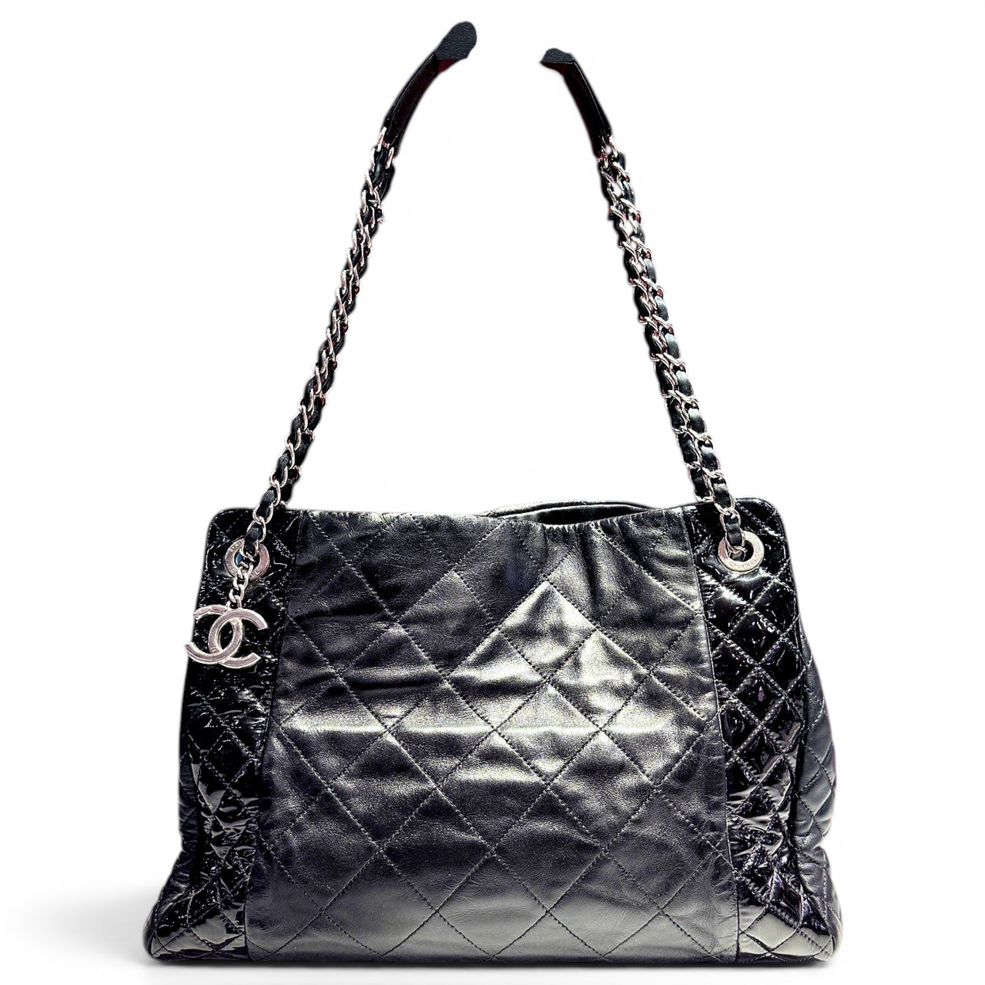 Leather tote