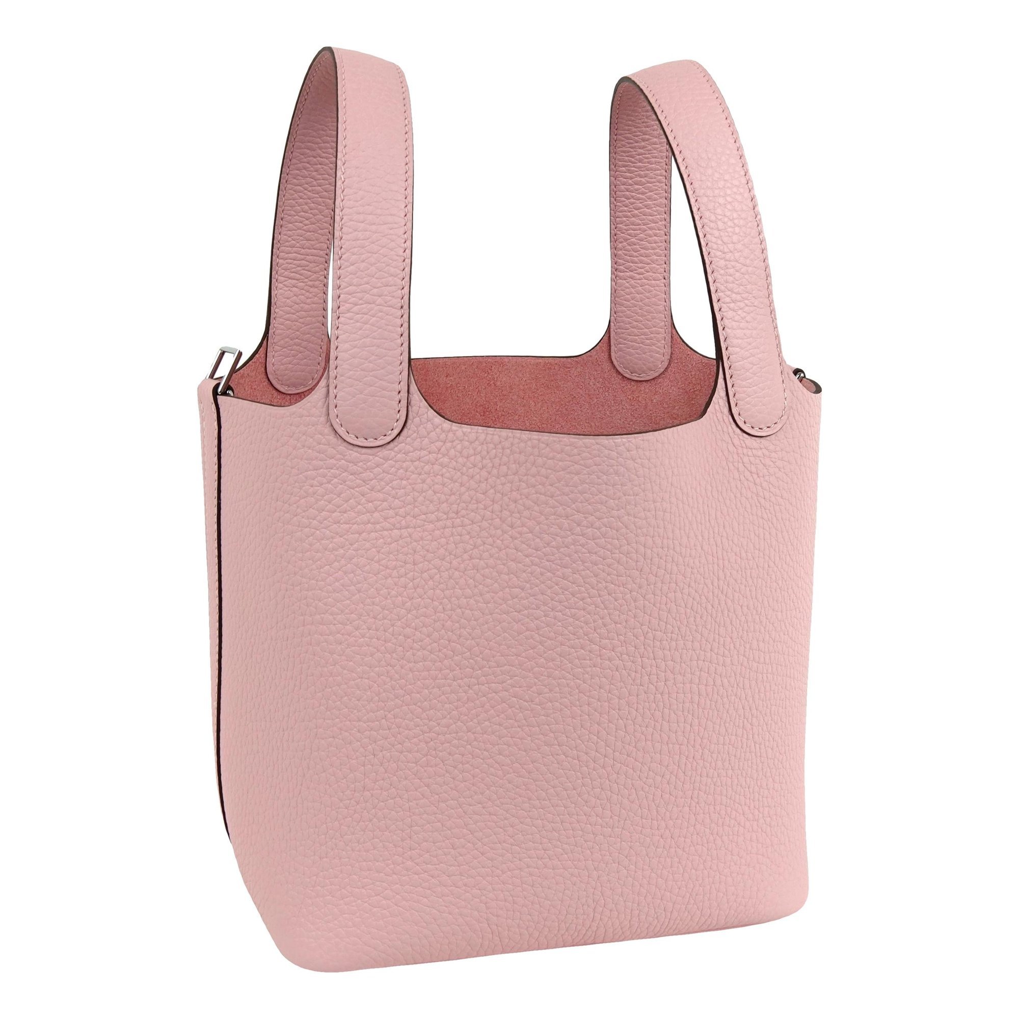 Picotin leather handbag