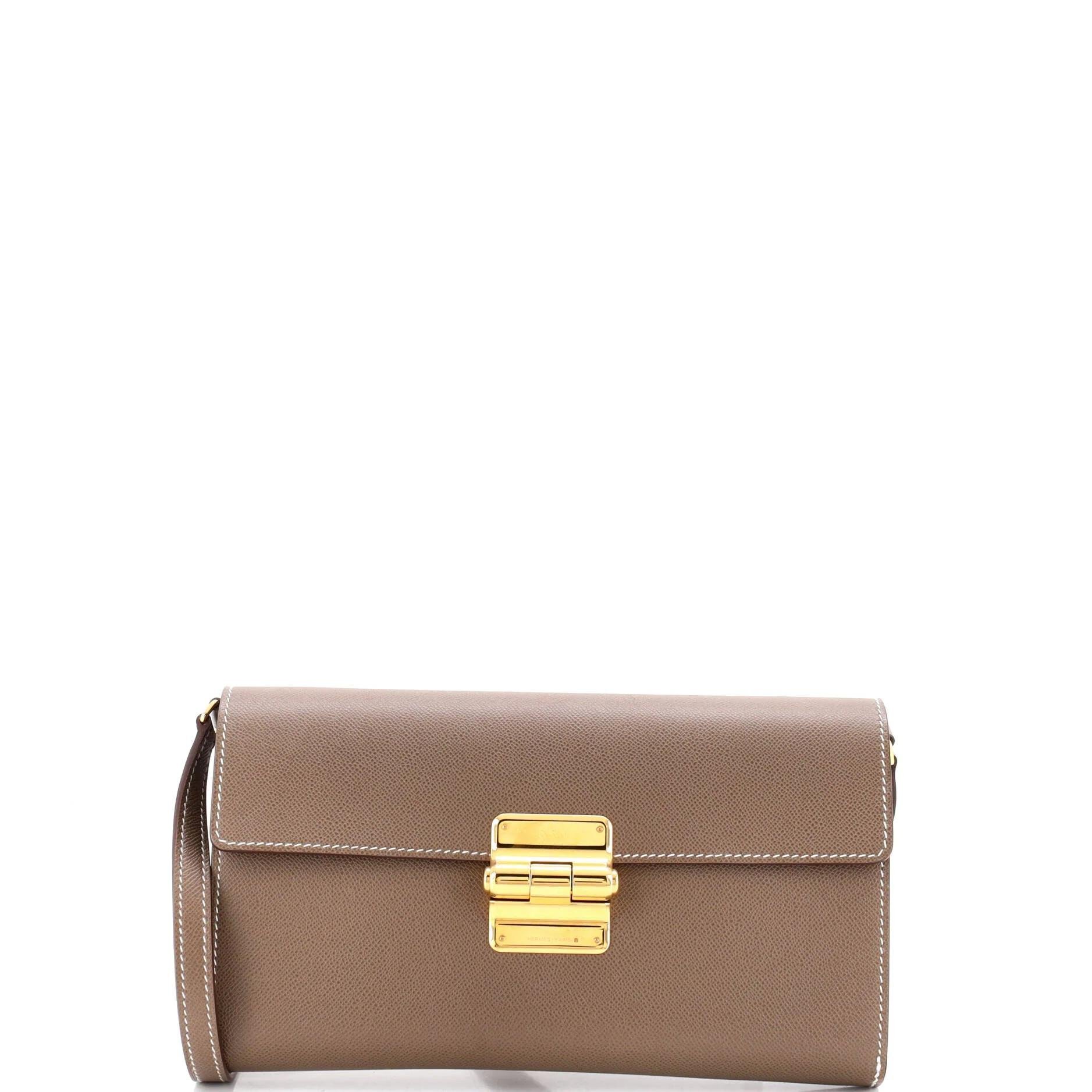 Leather crossbody bag