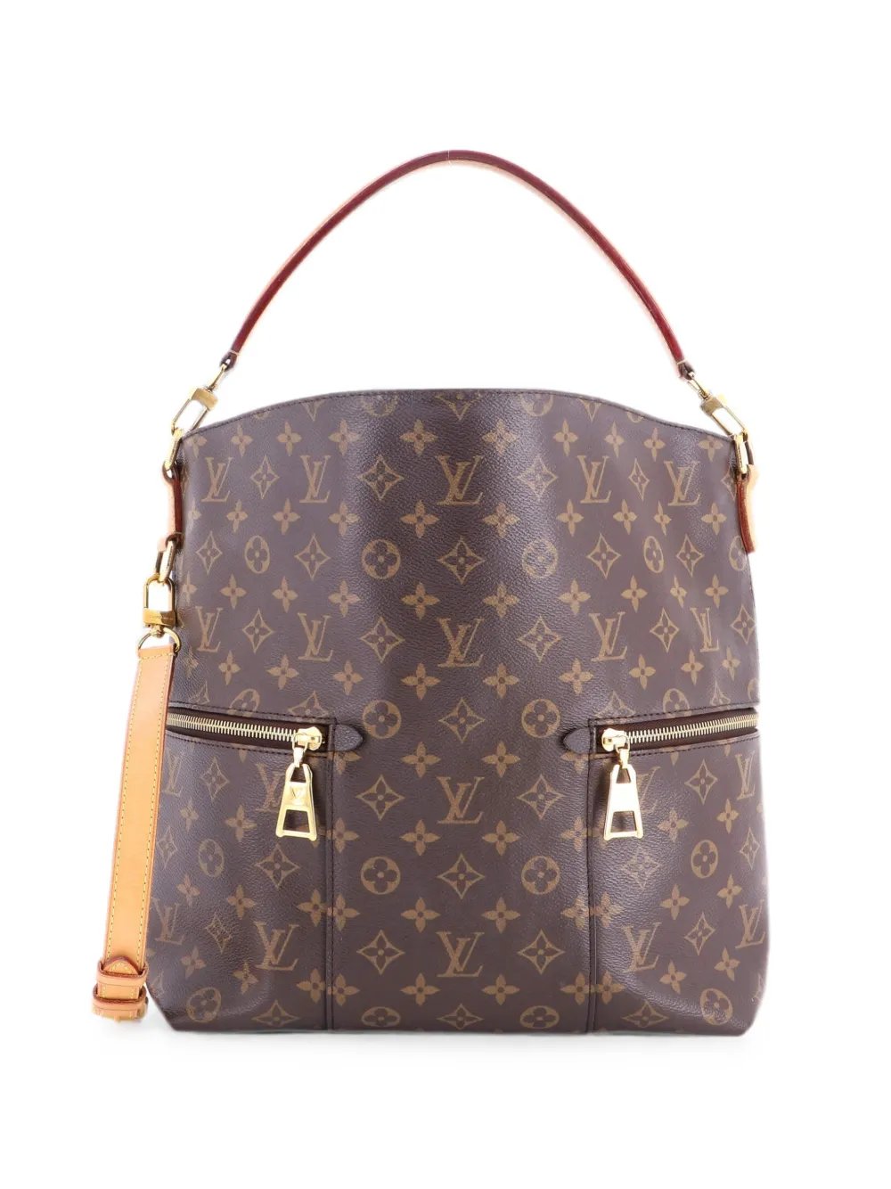Melie Handbag Monogram Canvas hobo bag