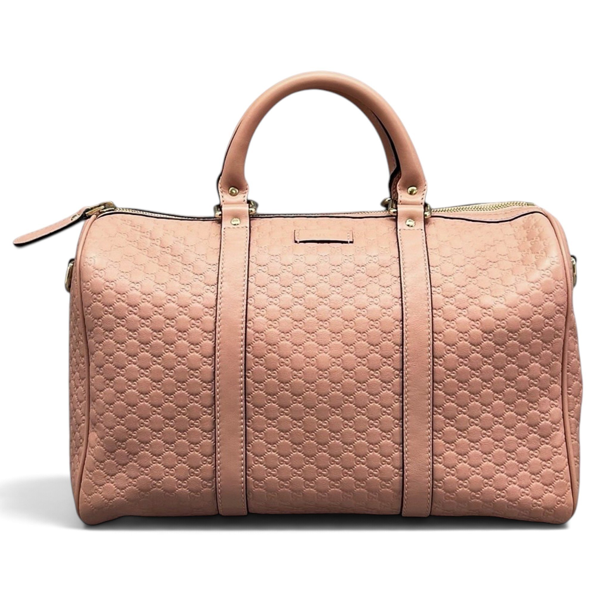 Boston leather handbag