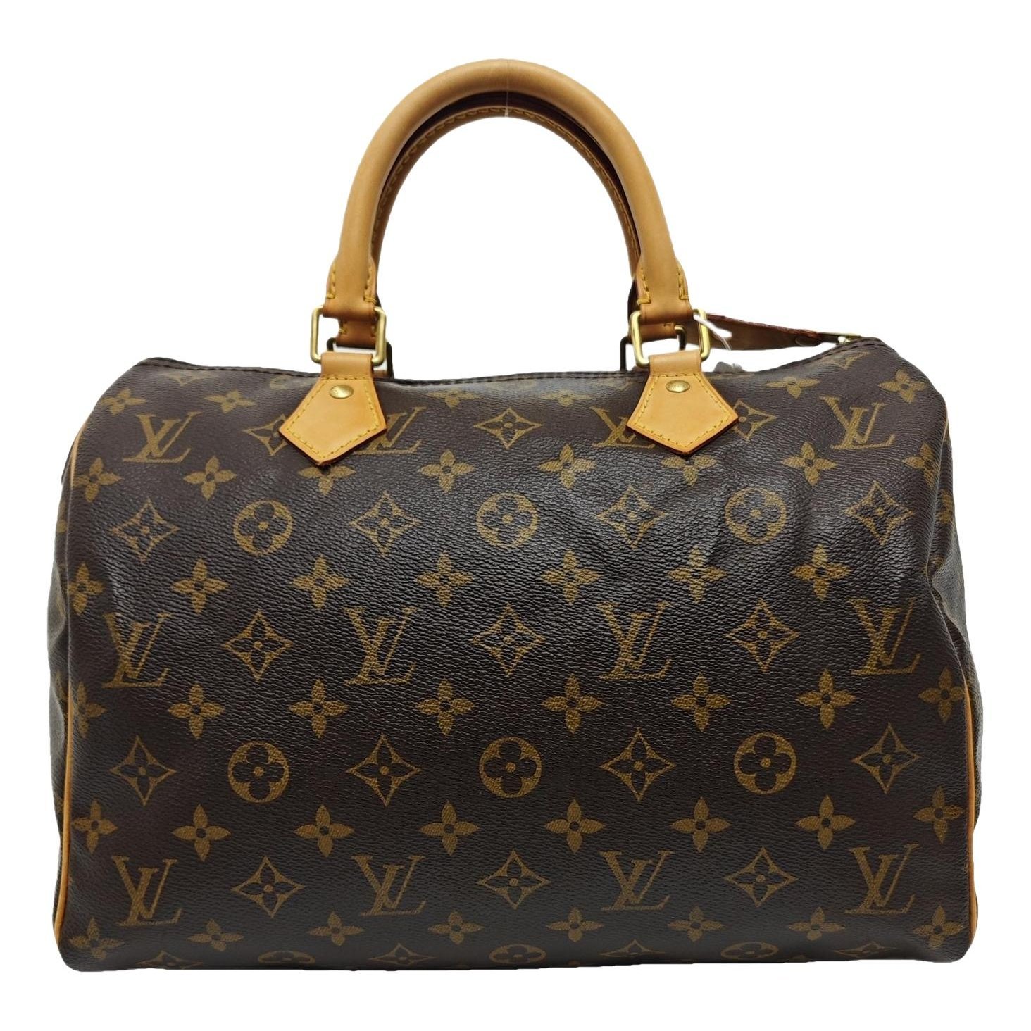 Nano Speedy / Mini HL leather handbag