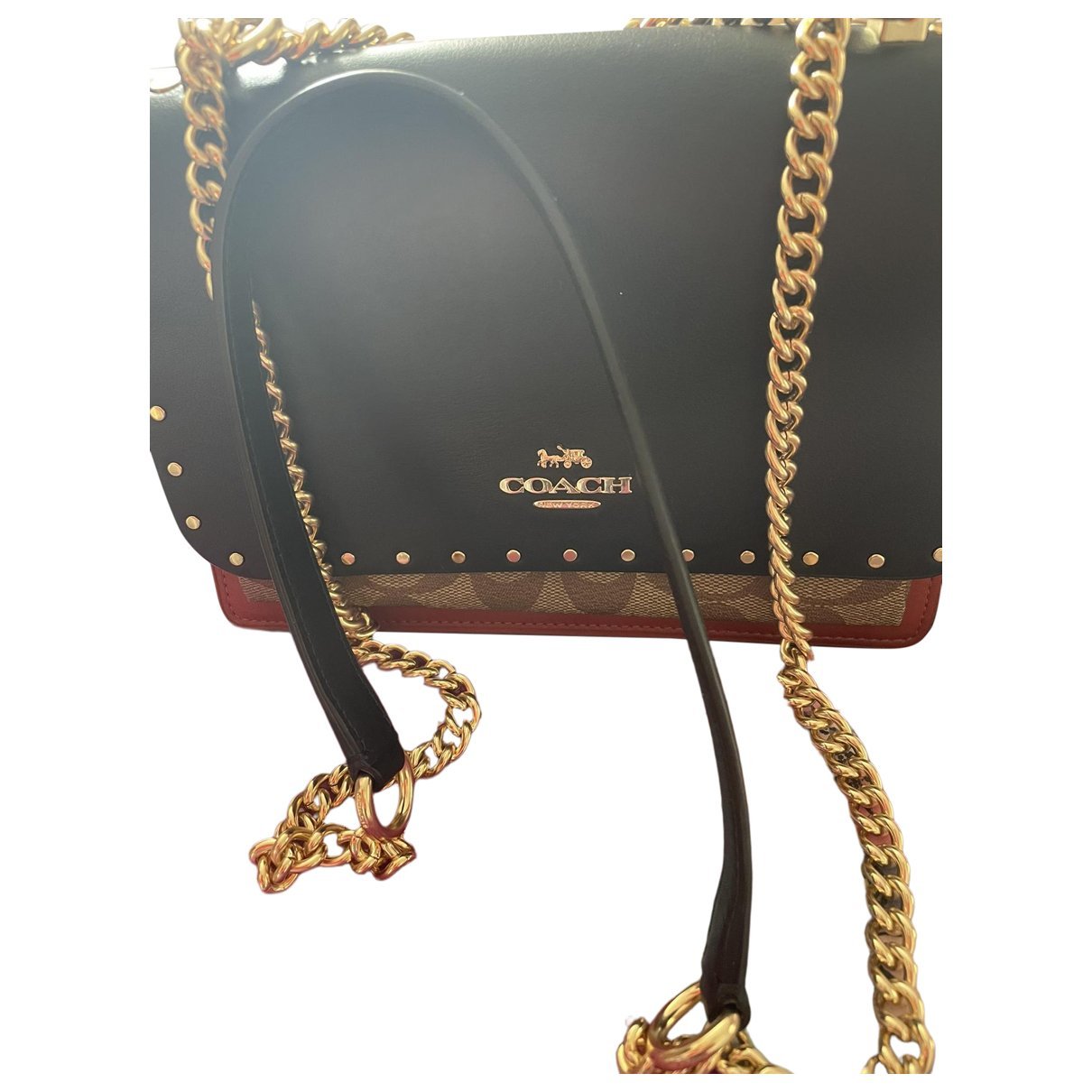 Leather crossbody bag