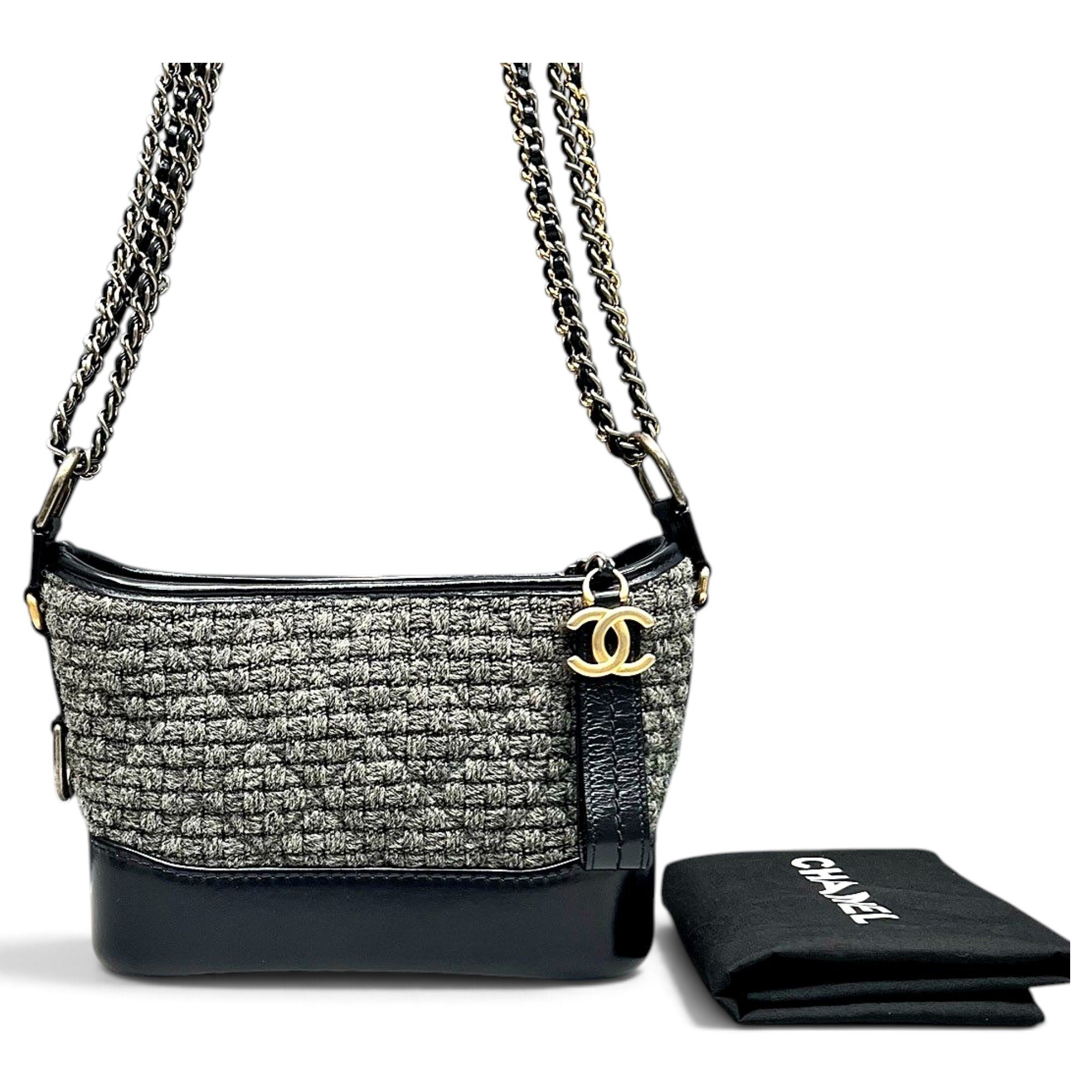 Gabrielle tweed handbag