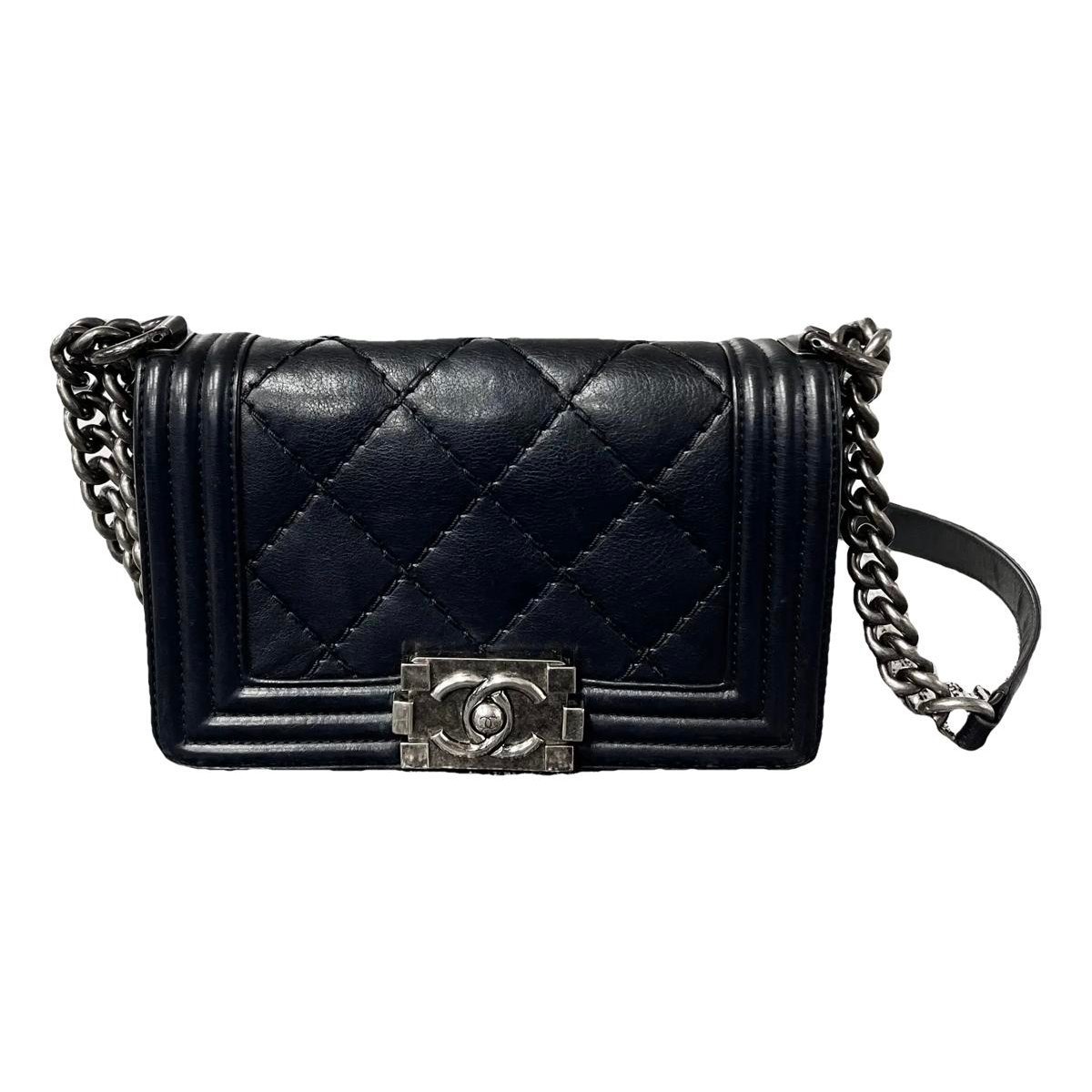 Boy leather crossbody bag