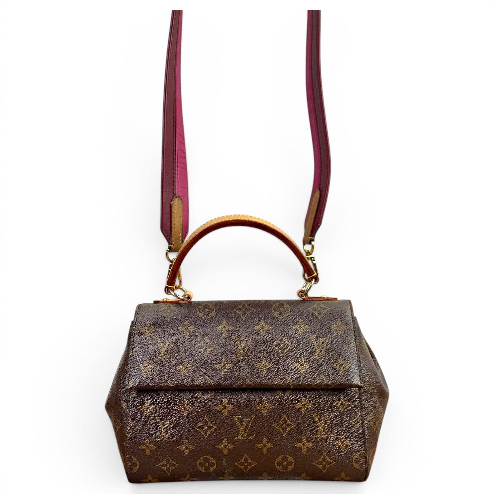 Cluny leather crossbody bag