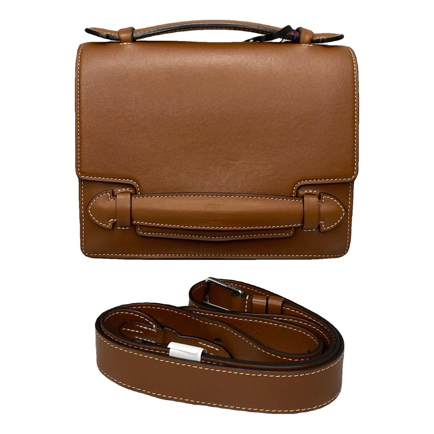 Leather crossbody bag