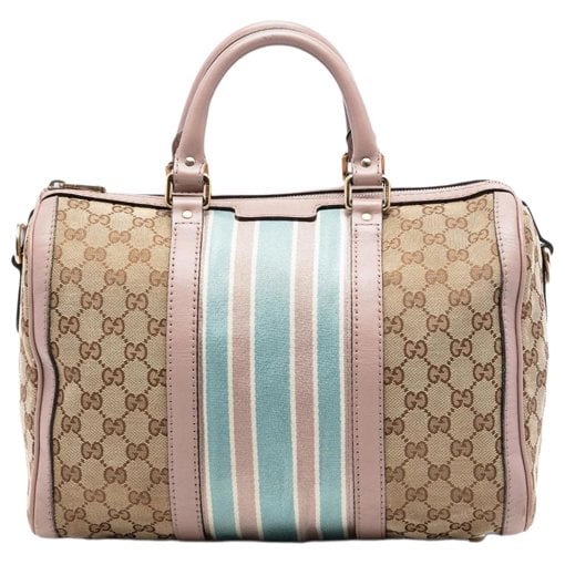 Boston cloth satchel