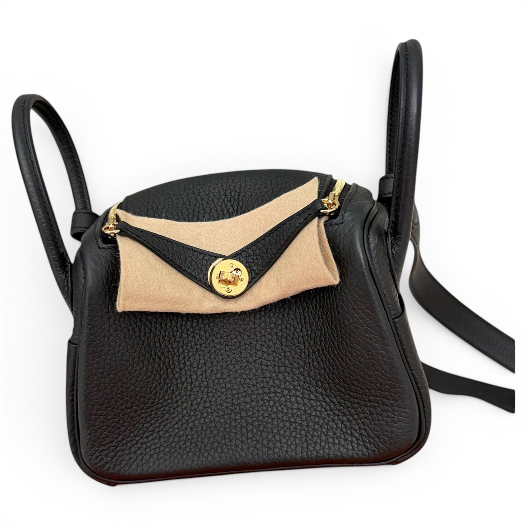 Lindy leather handbag