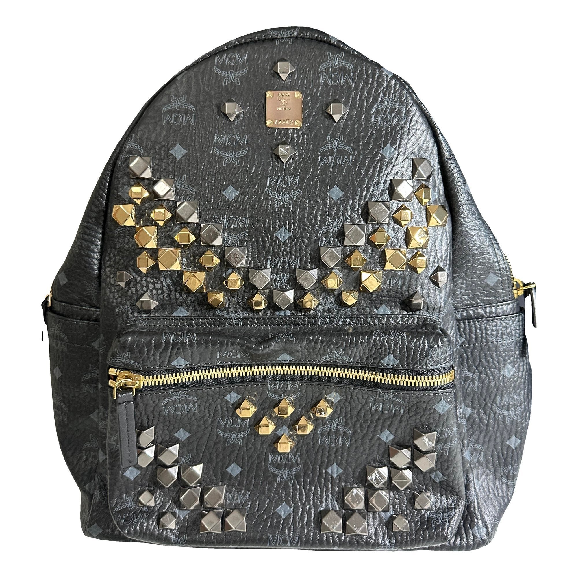 Stark leather backpack