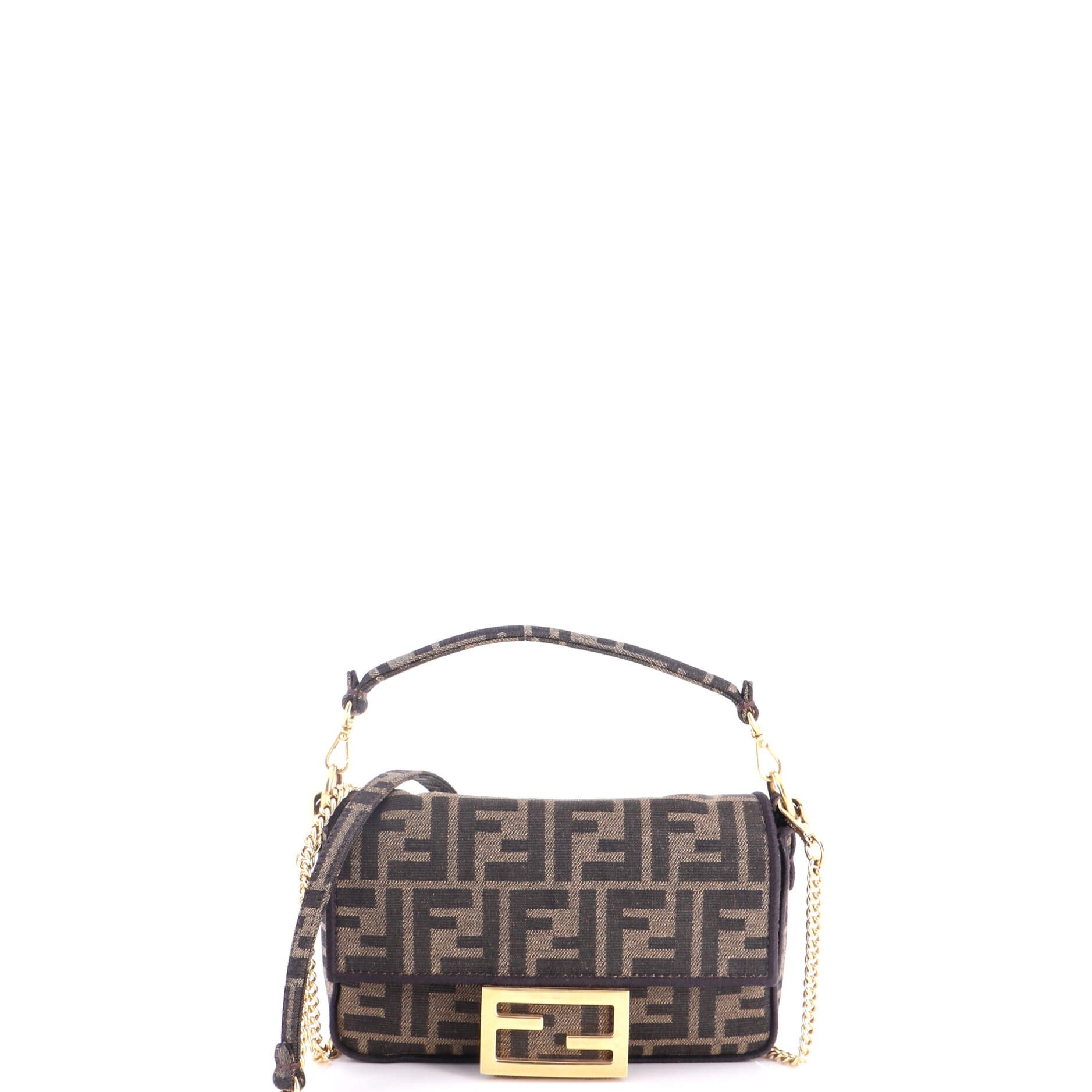 Baguette NM Bag Zucca Canvas Mini