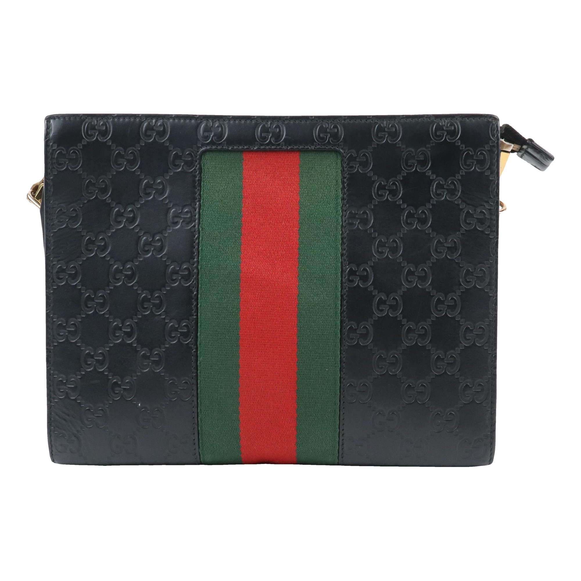 Patent leather handbag