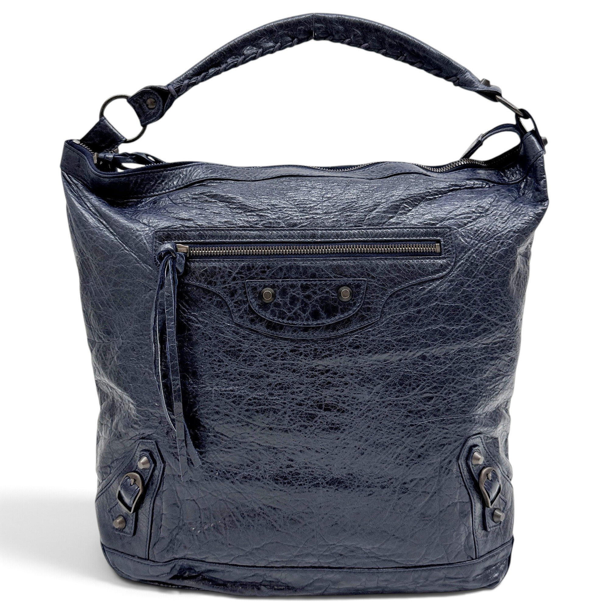 Balenciaga Day leather handbag