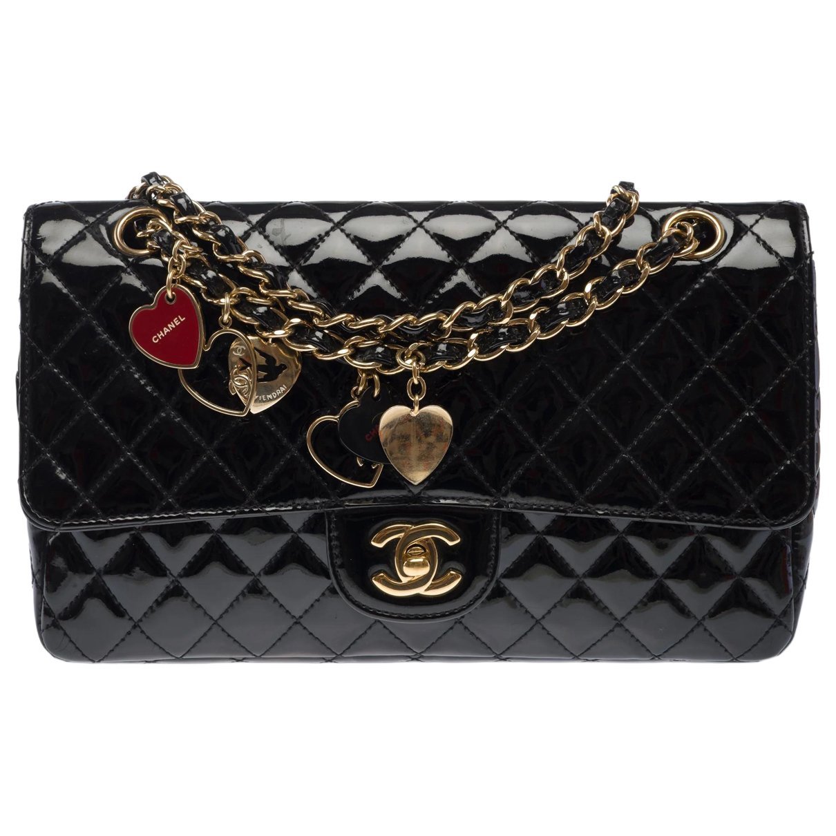 Timeless/Classique patent leather handbag