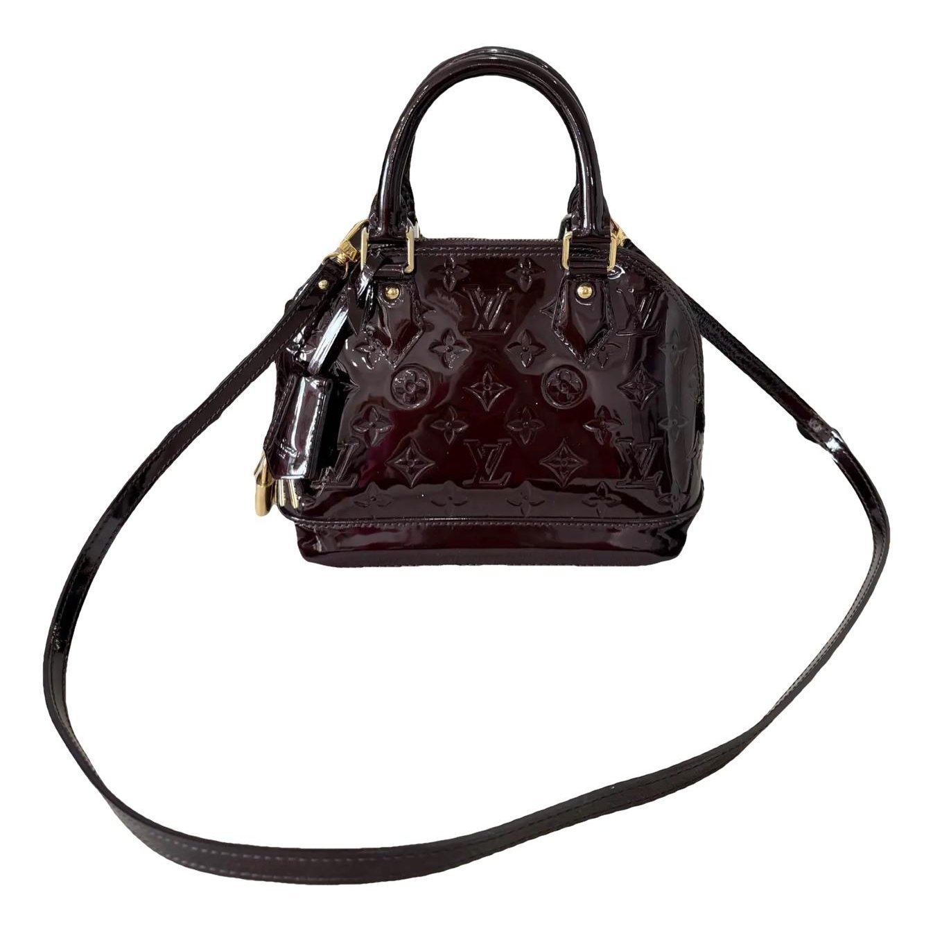 Alma BB patent leather handbag