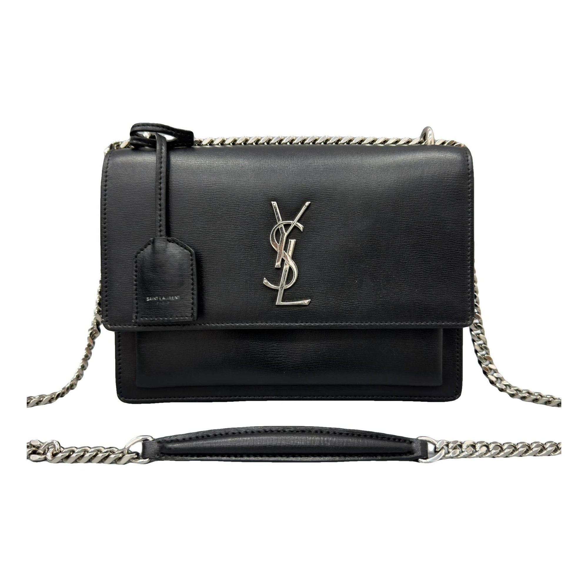 Sunset leather handbag