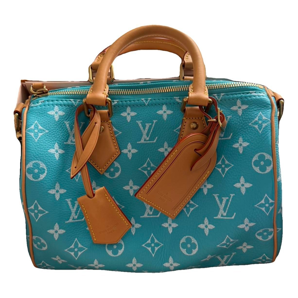 Speedy leather handbag