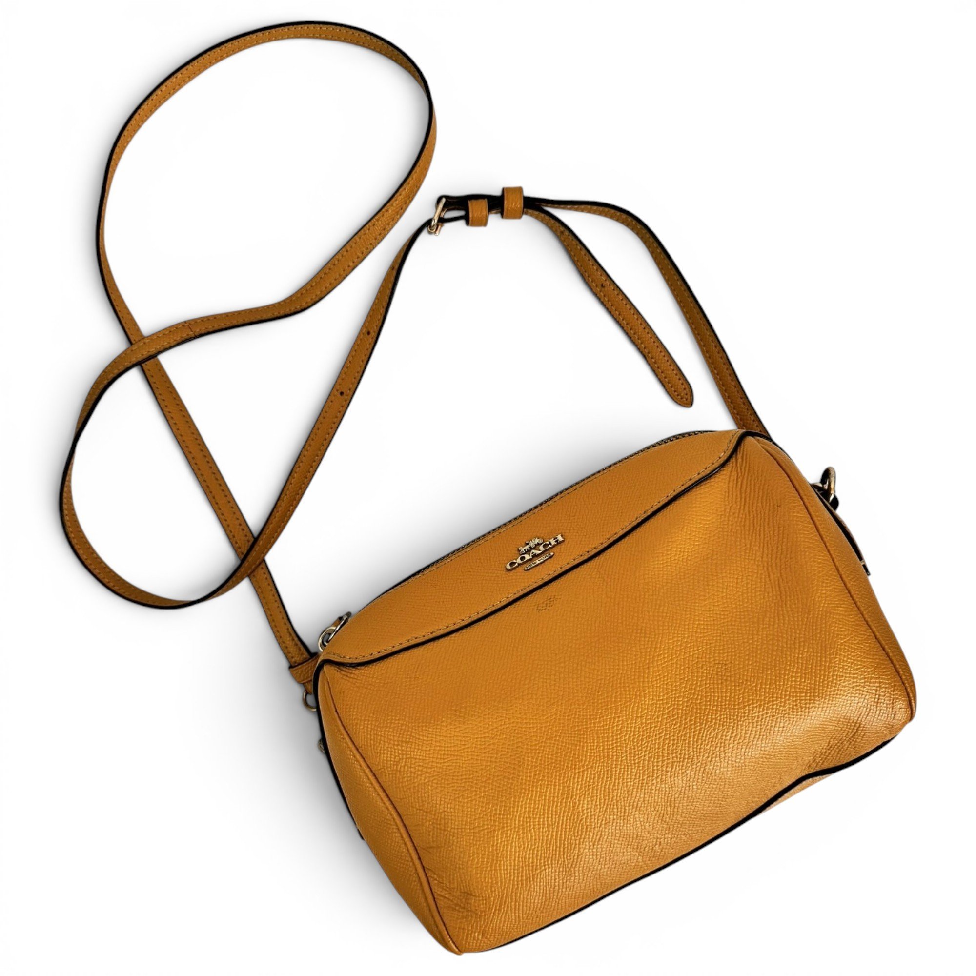 Leather crossbody bag