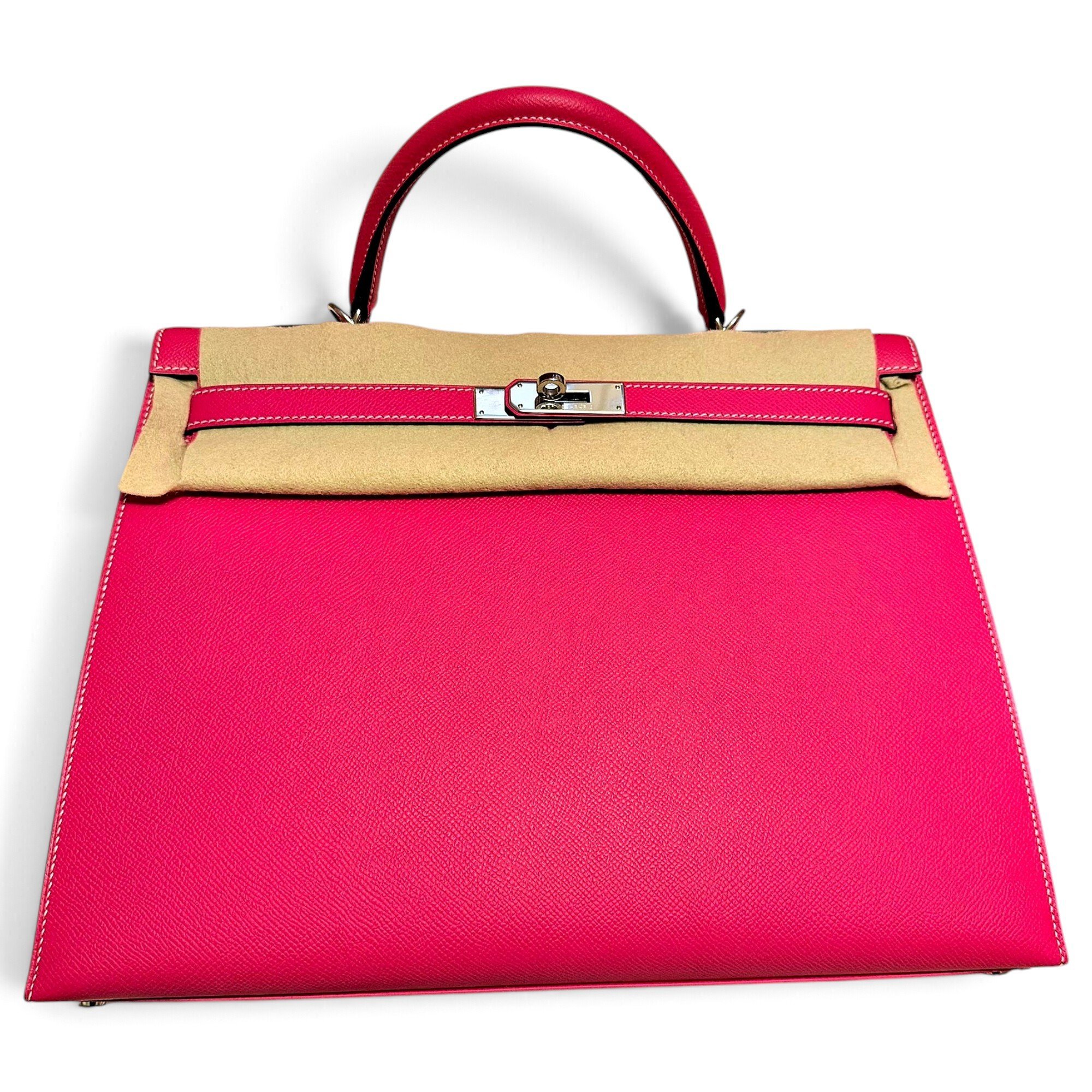 Kelly 35 leather handbag