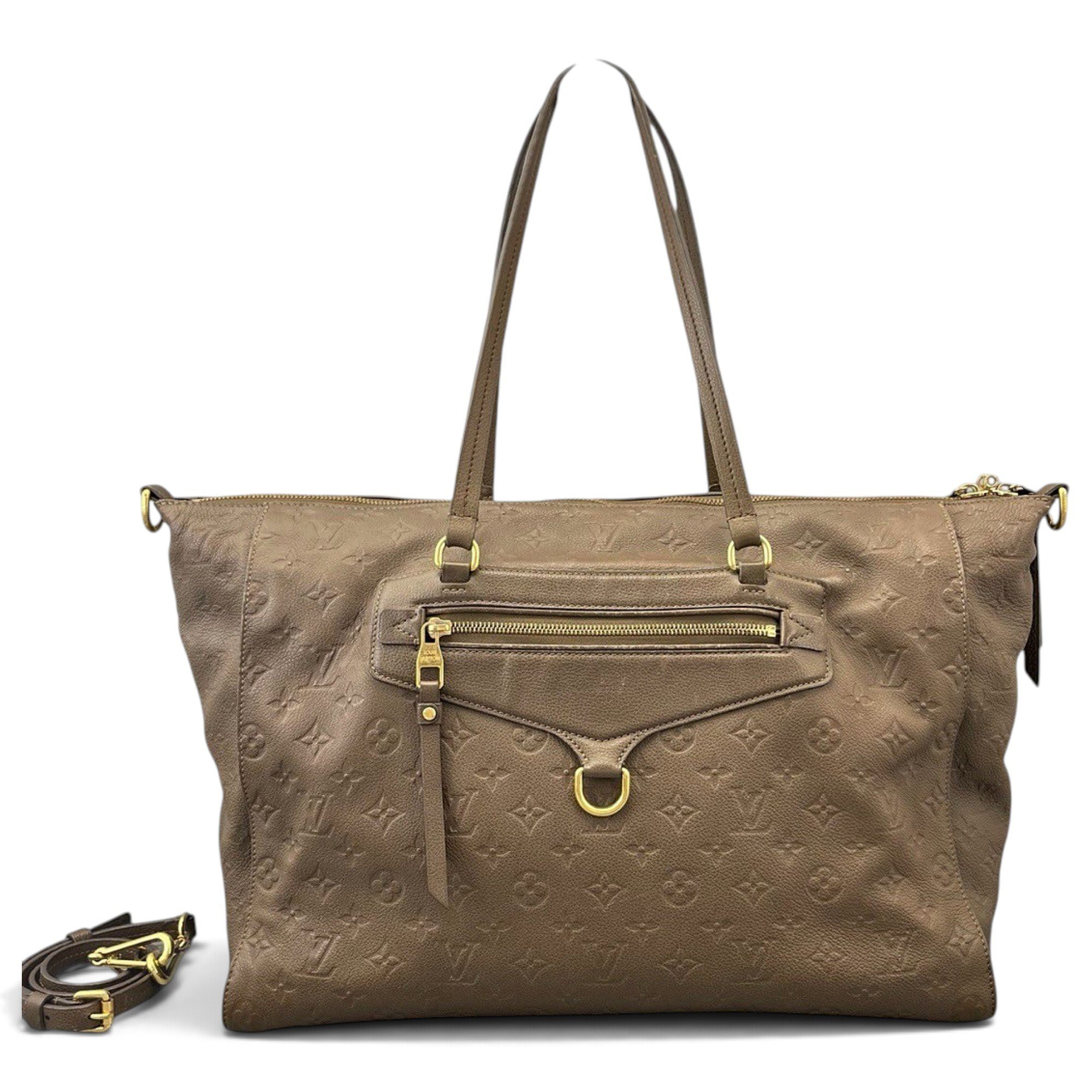 Lumineuse leather handbag
