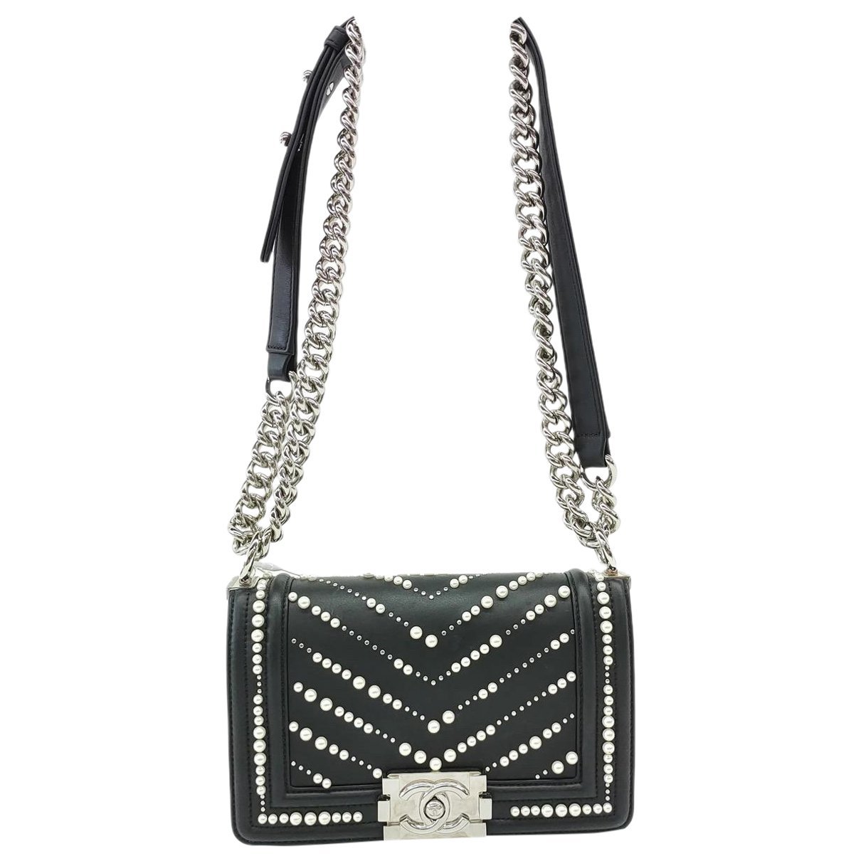 Boy leather crossbody bag