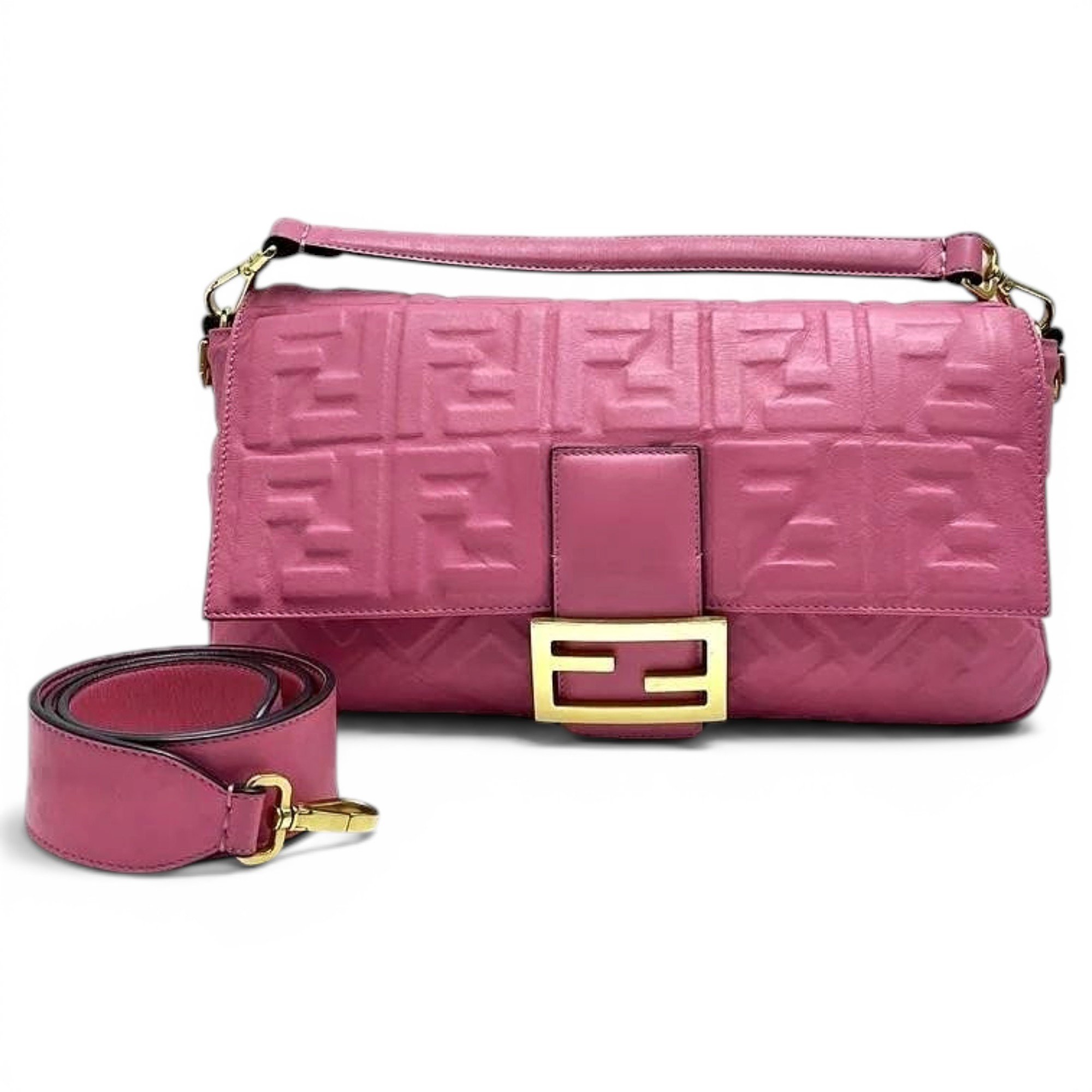 Baguette leather bag