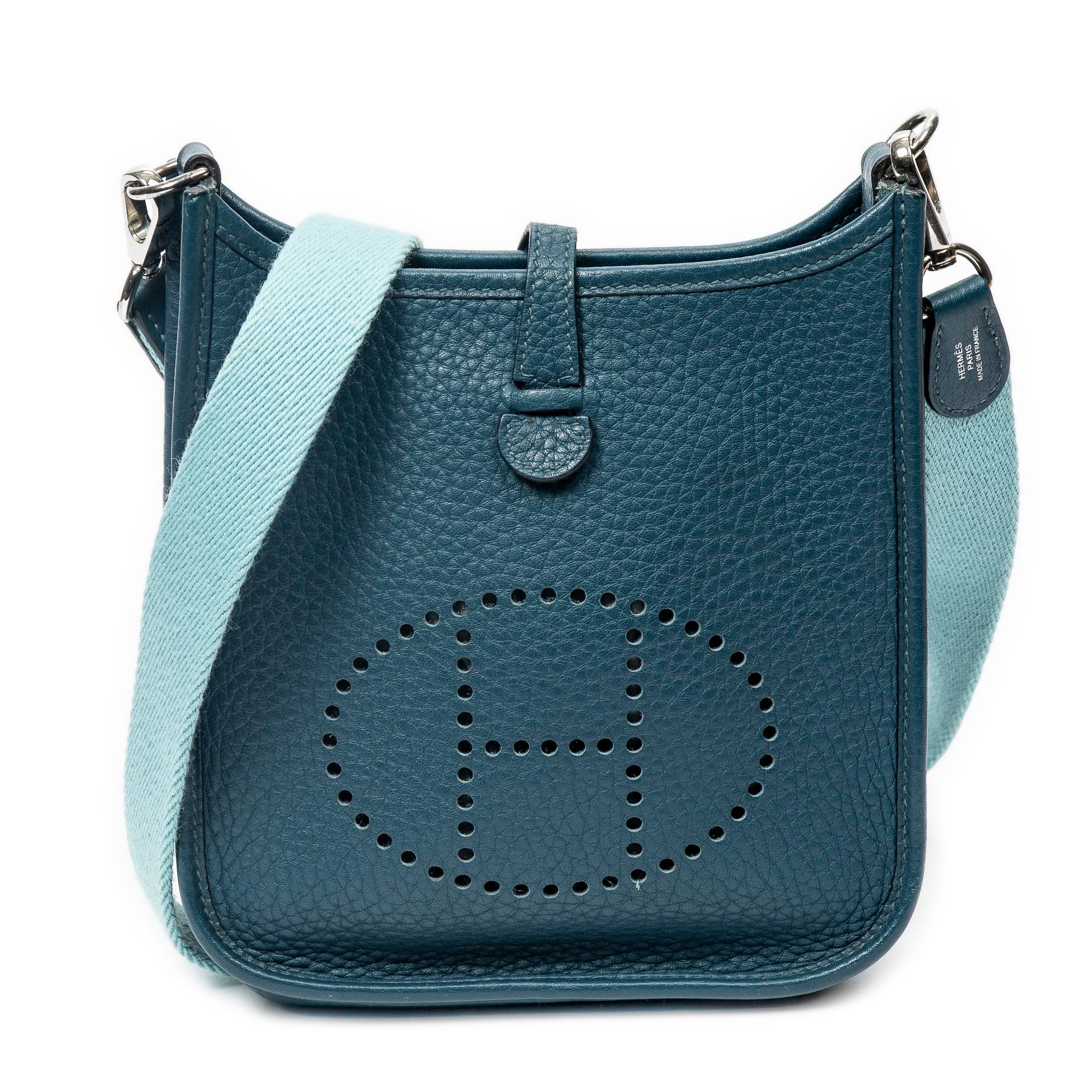 Evelyne leather handbag