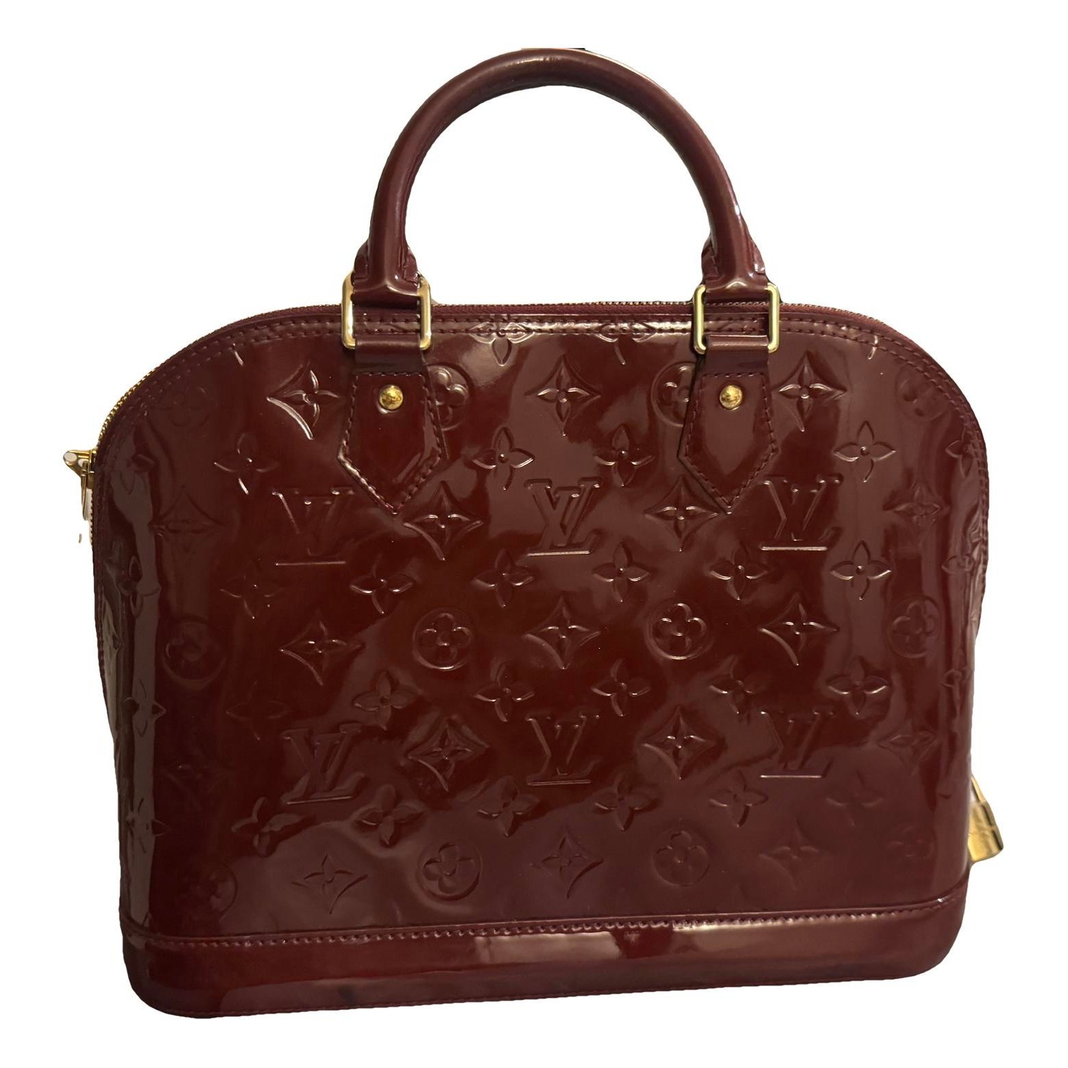 Alma leather handbag