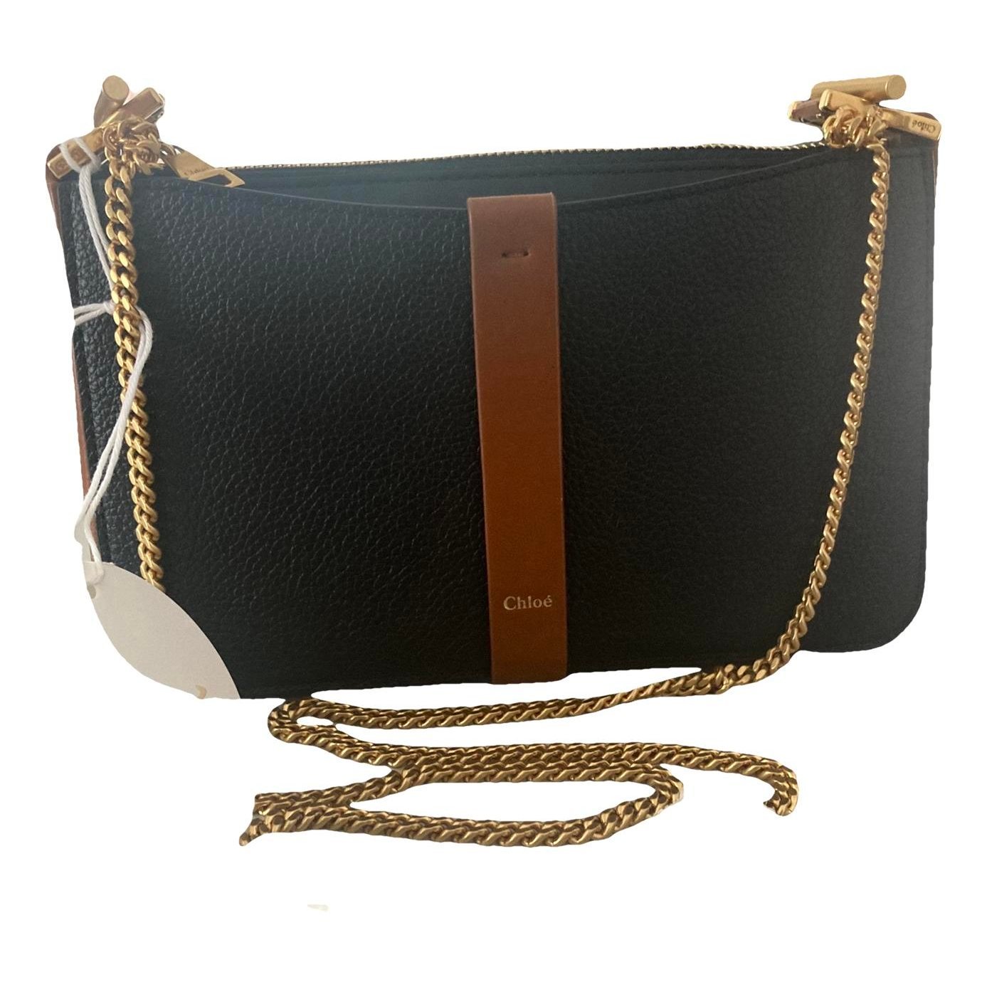 Leather crossbody bag