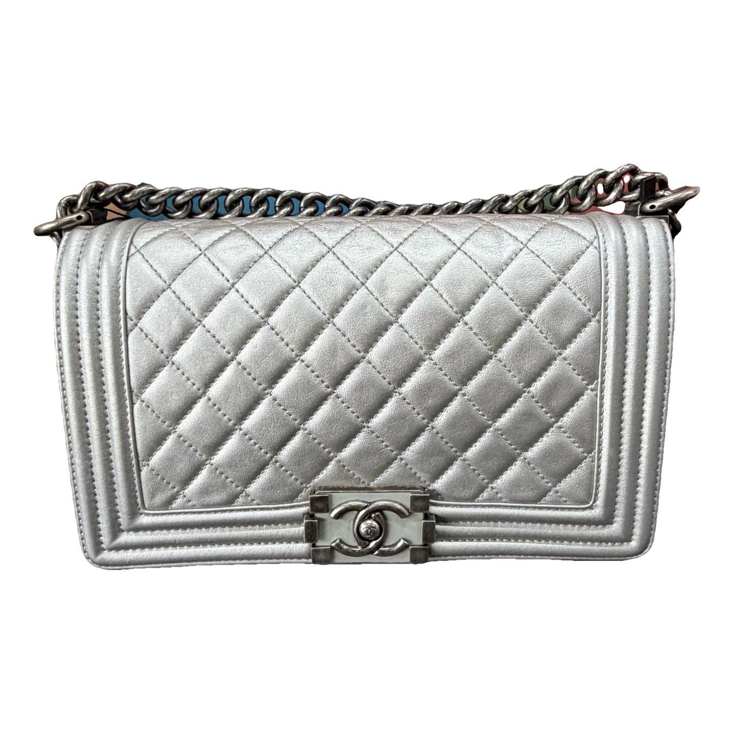 Boy leather crossbody bag