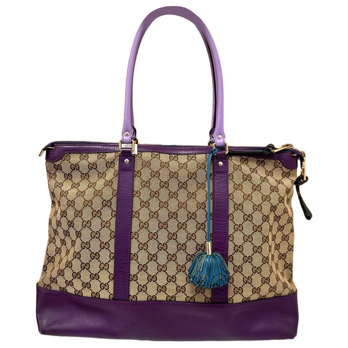 Leather tote